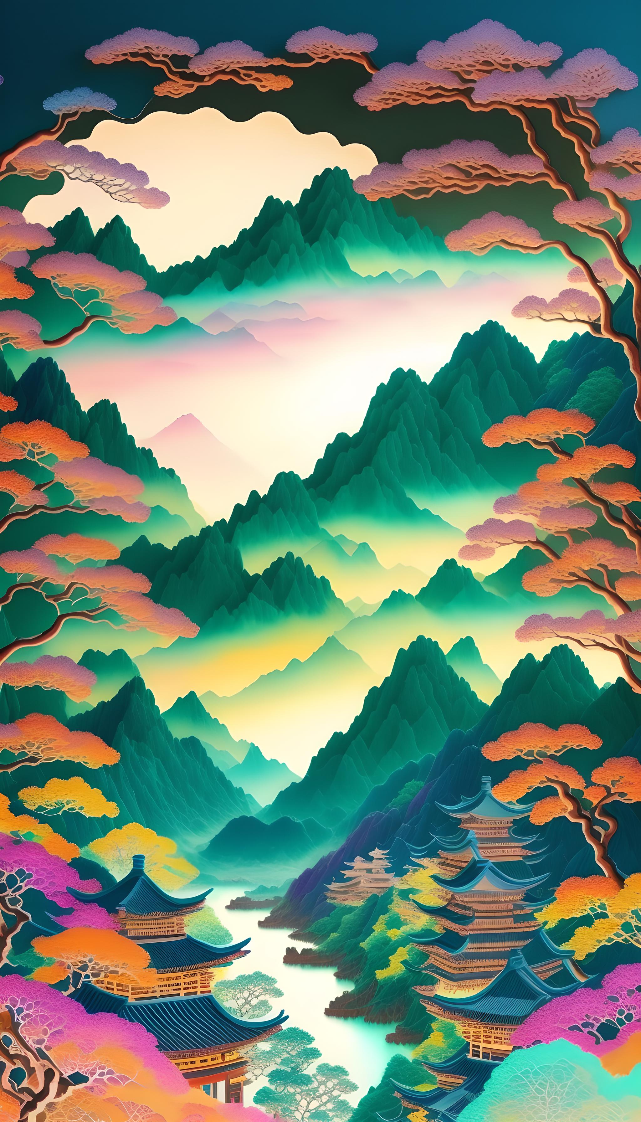 剪纸风格