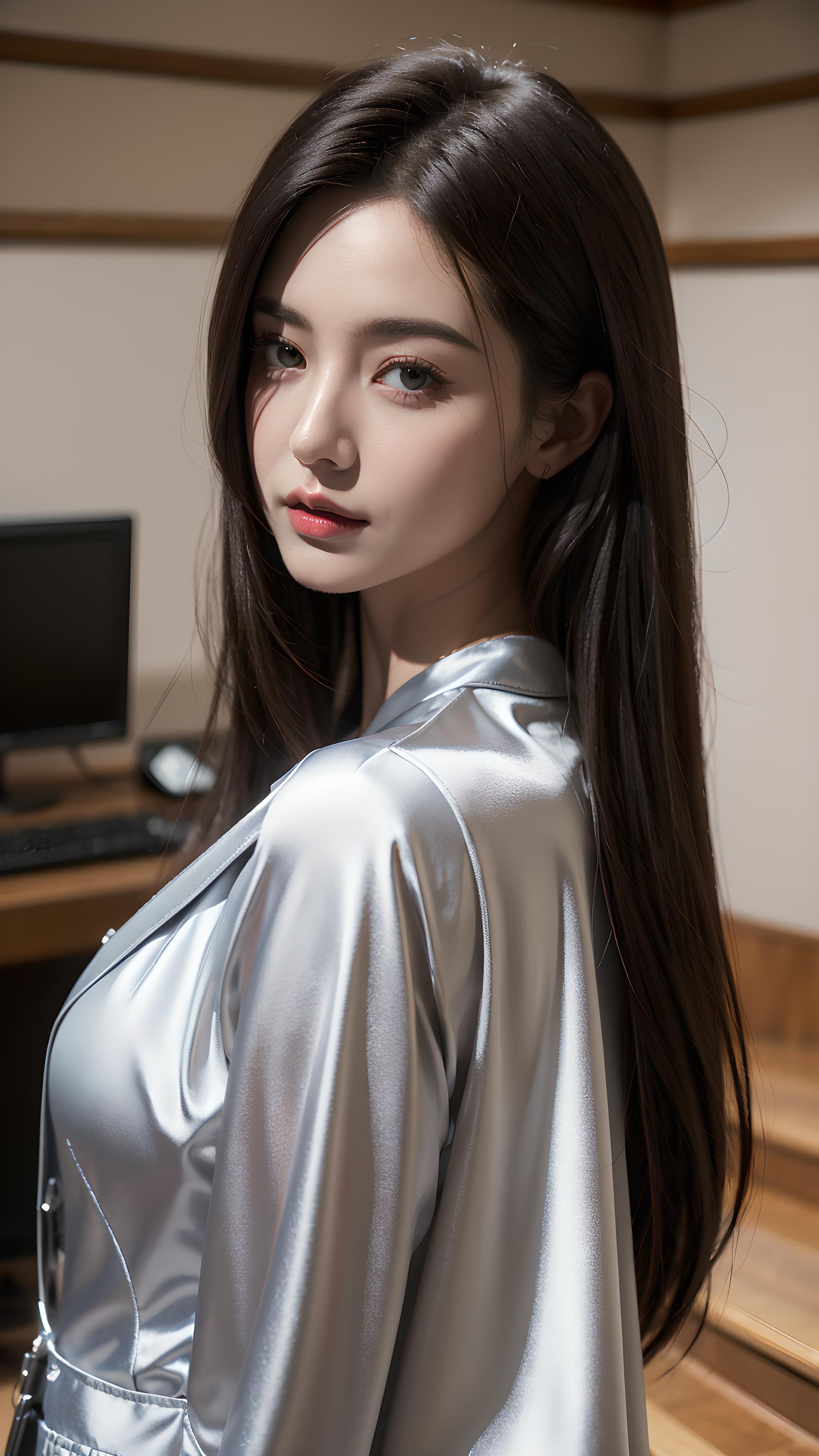 睡衣风美女