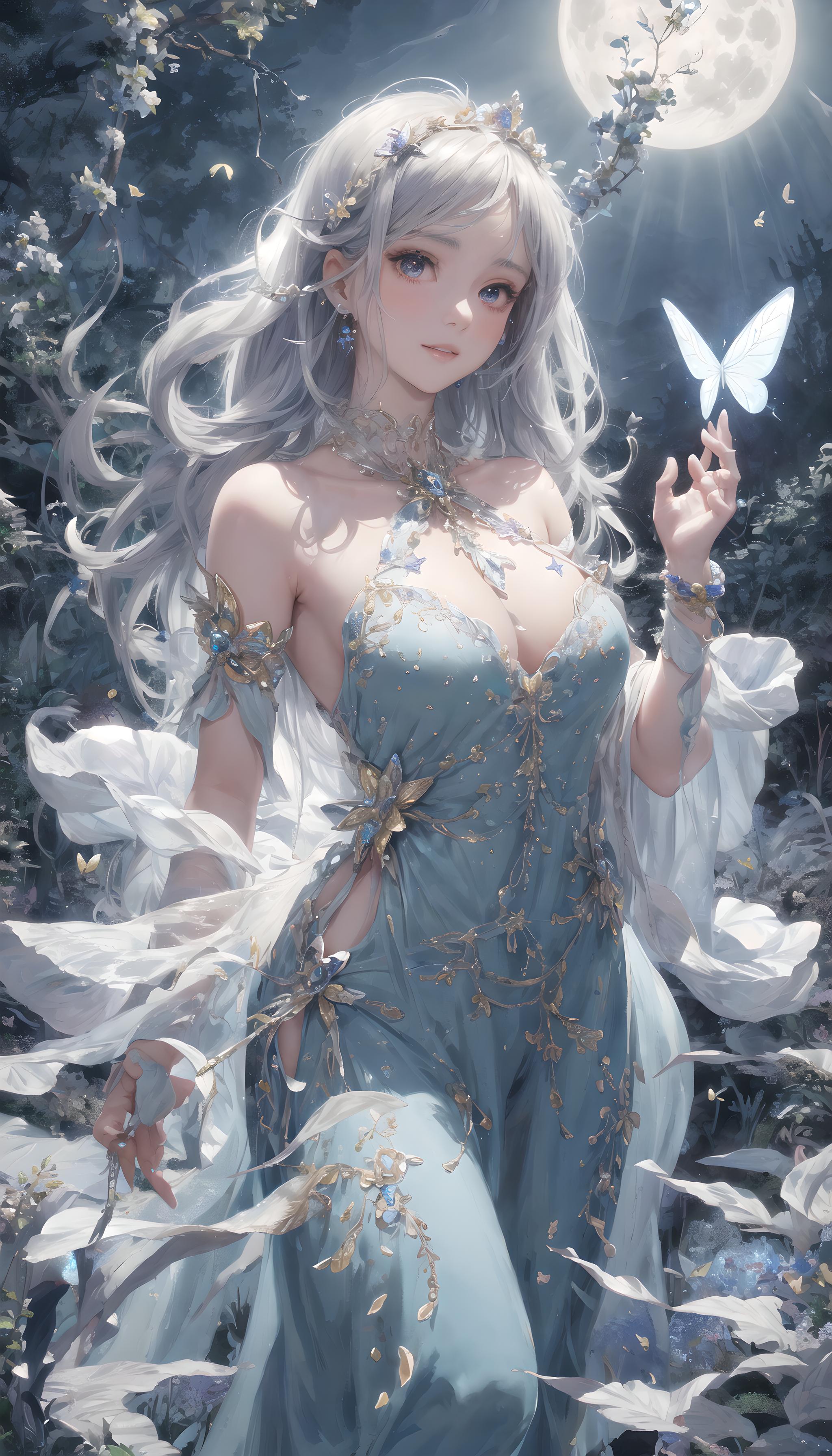 月下蝶舞