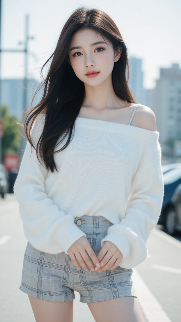 街拍美女