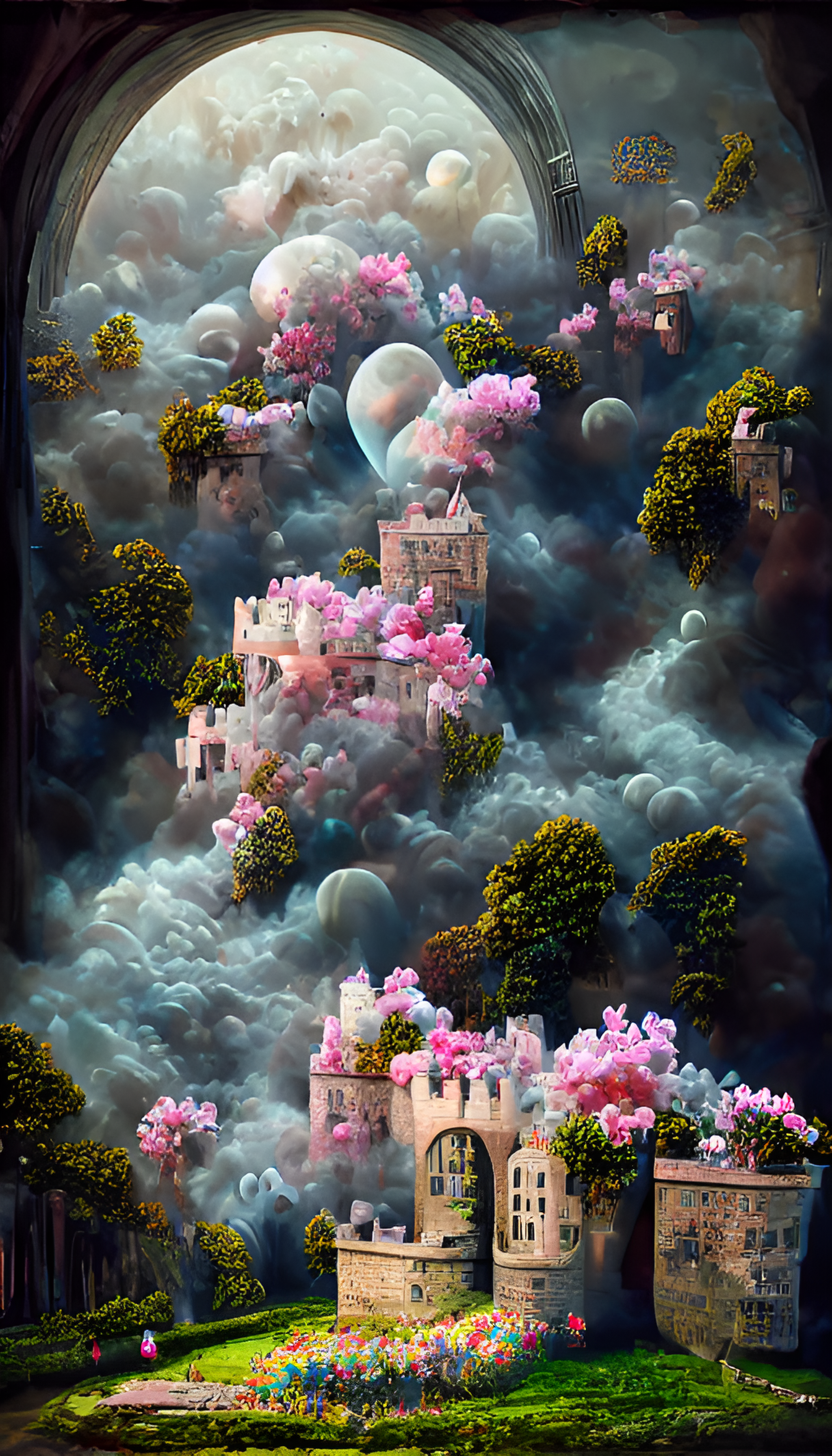冰川玫瑰城堡精灵