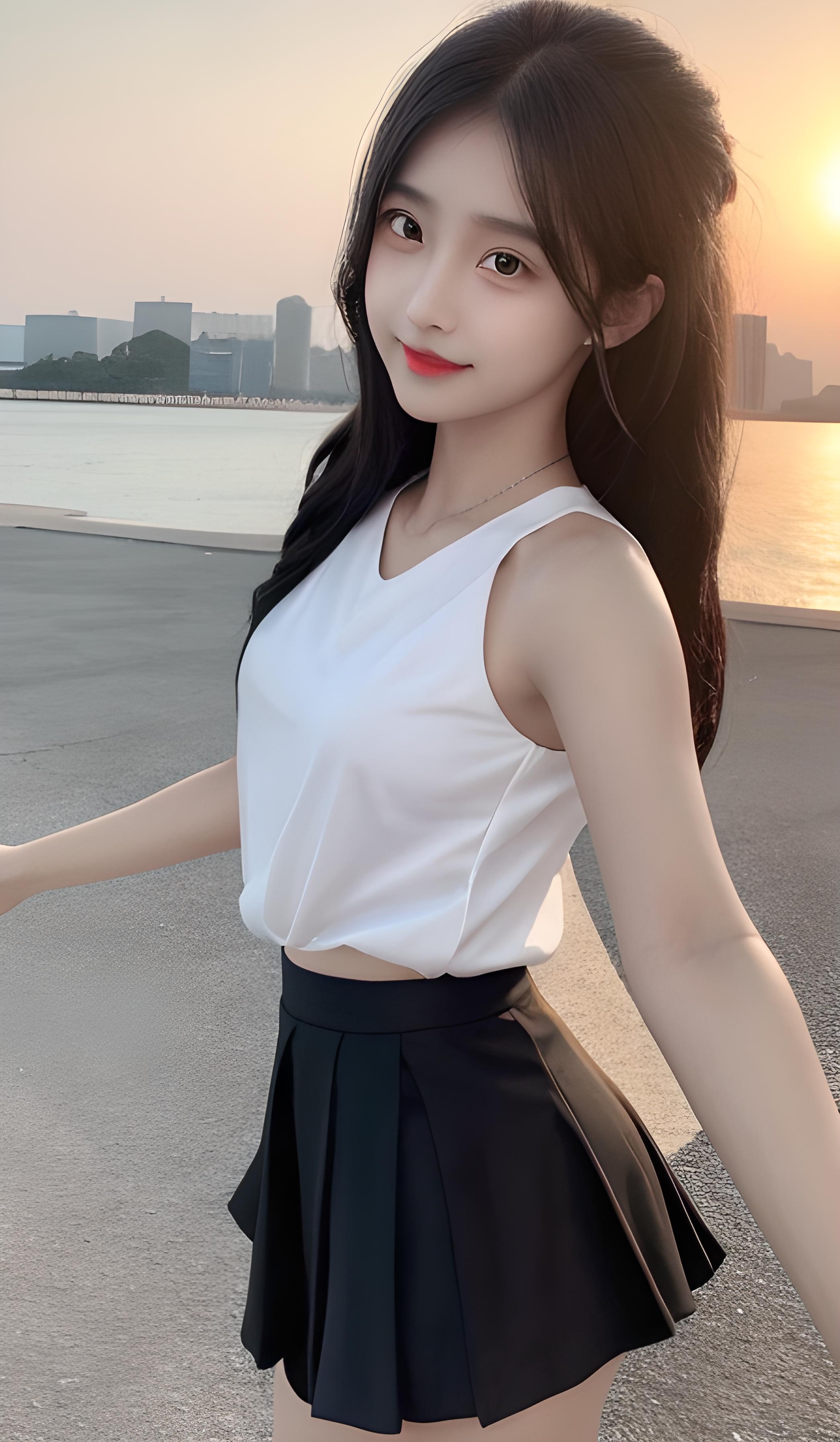 甜美少女
