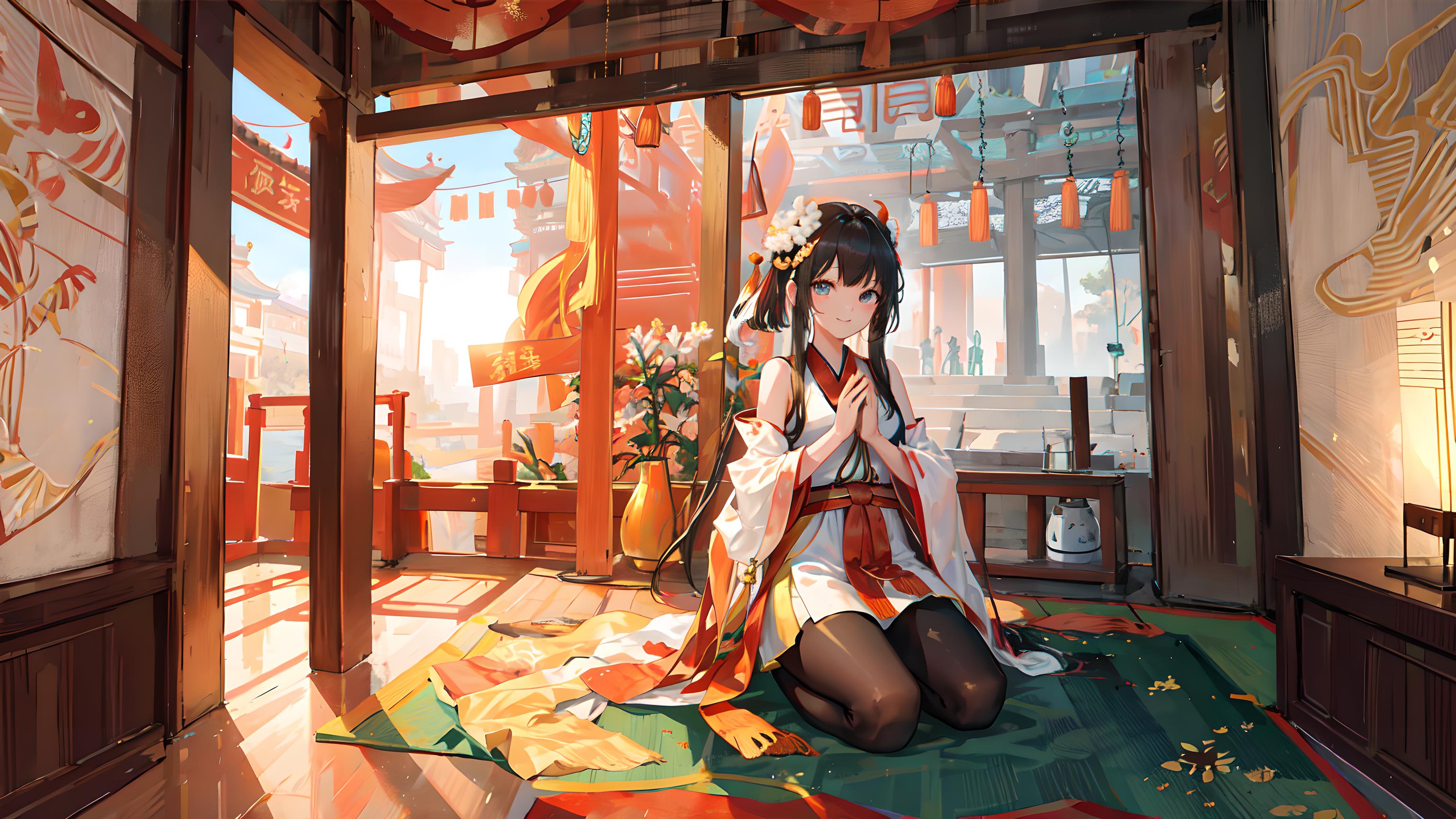 寺庙祈祷