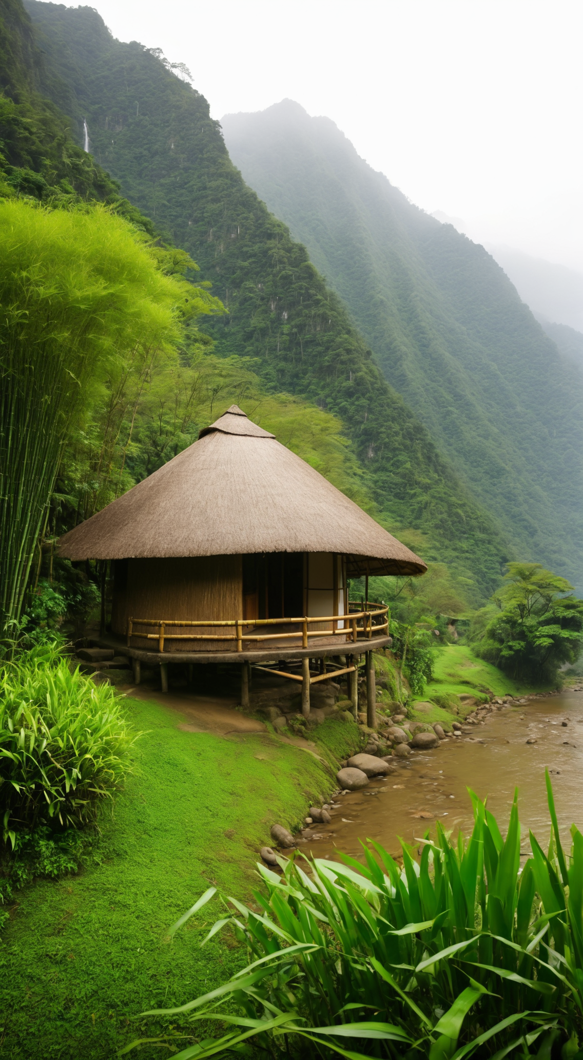 山间小屋