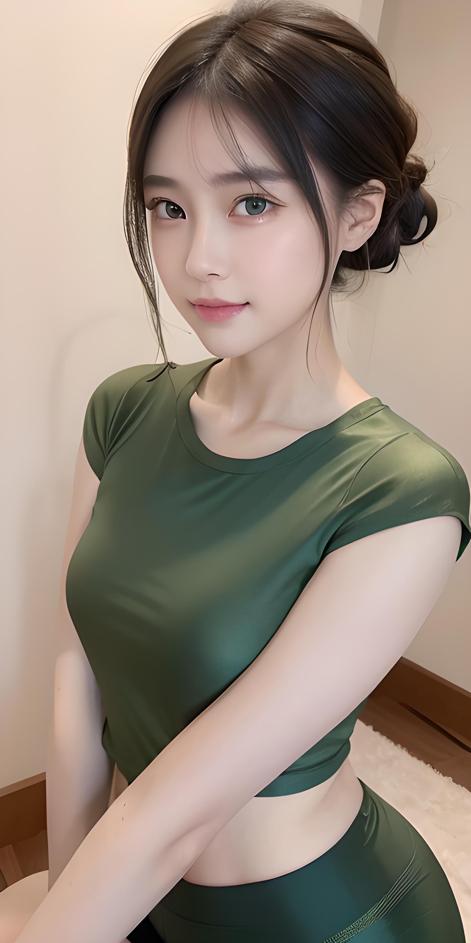 瑜伽美女