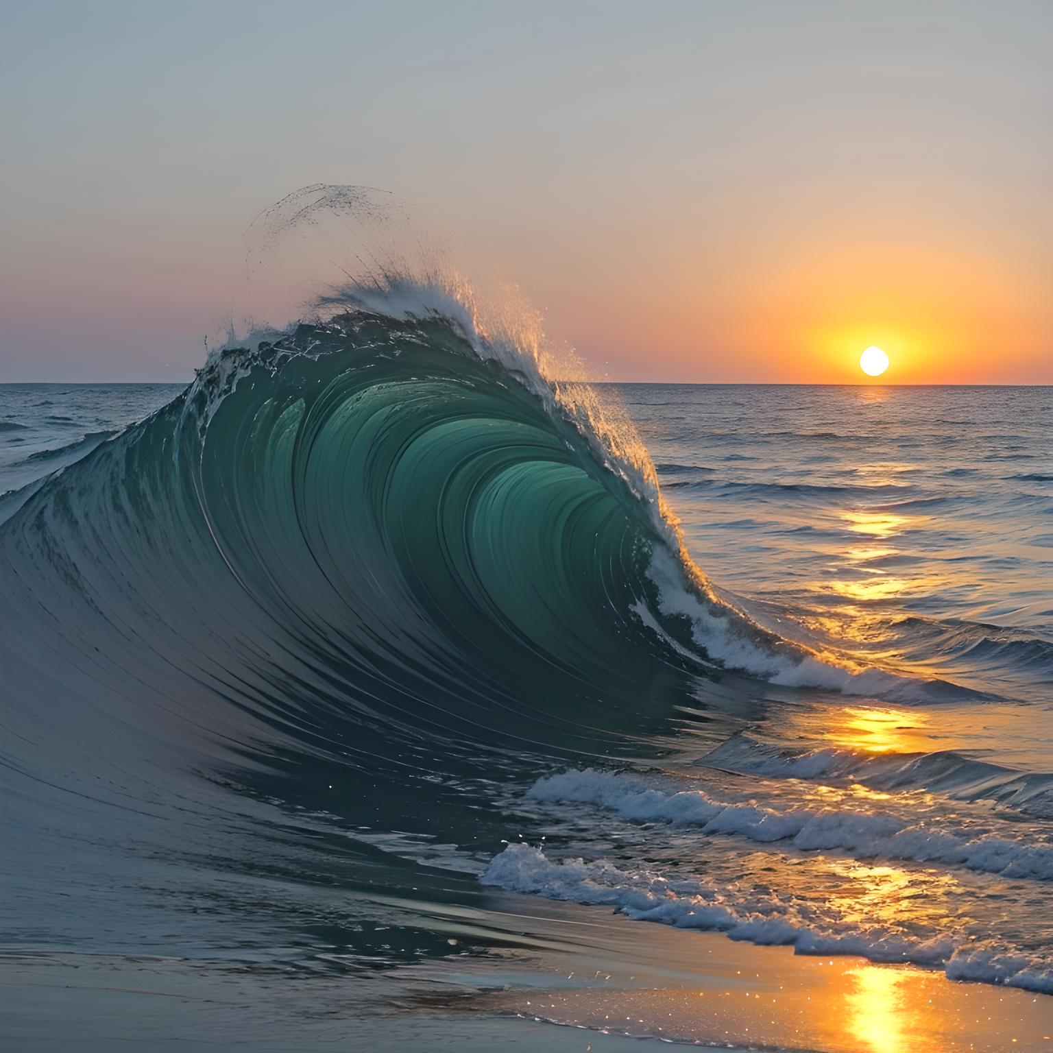 海浪漩涡