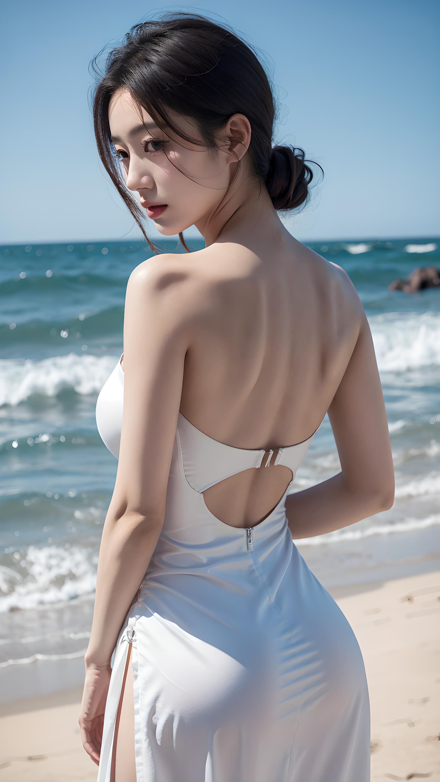 海边的女生