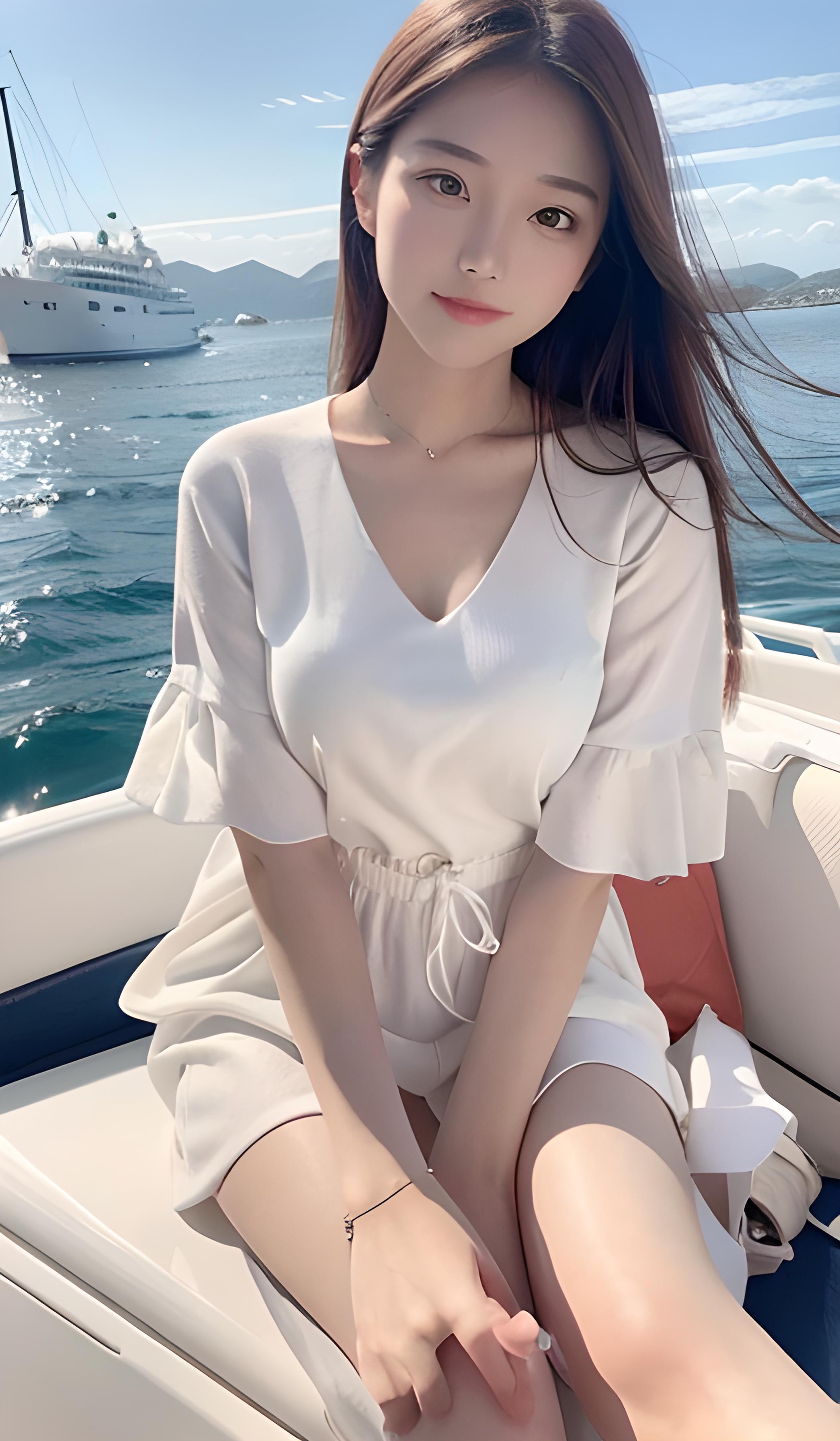 一键稳定出图，美女