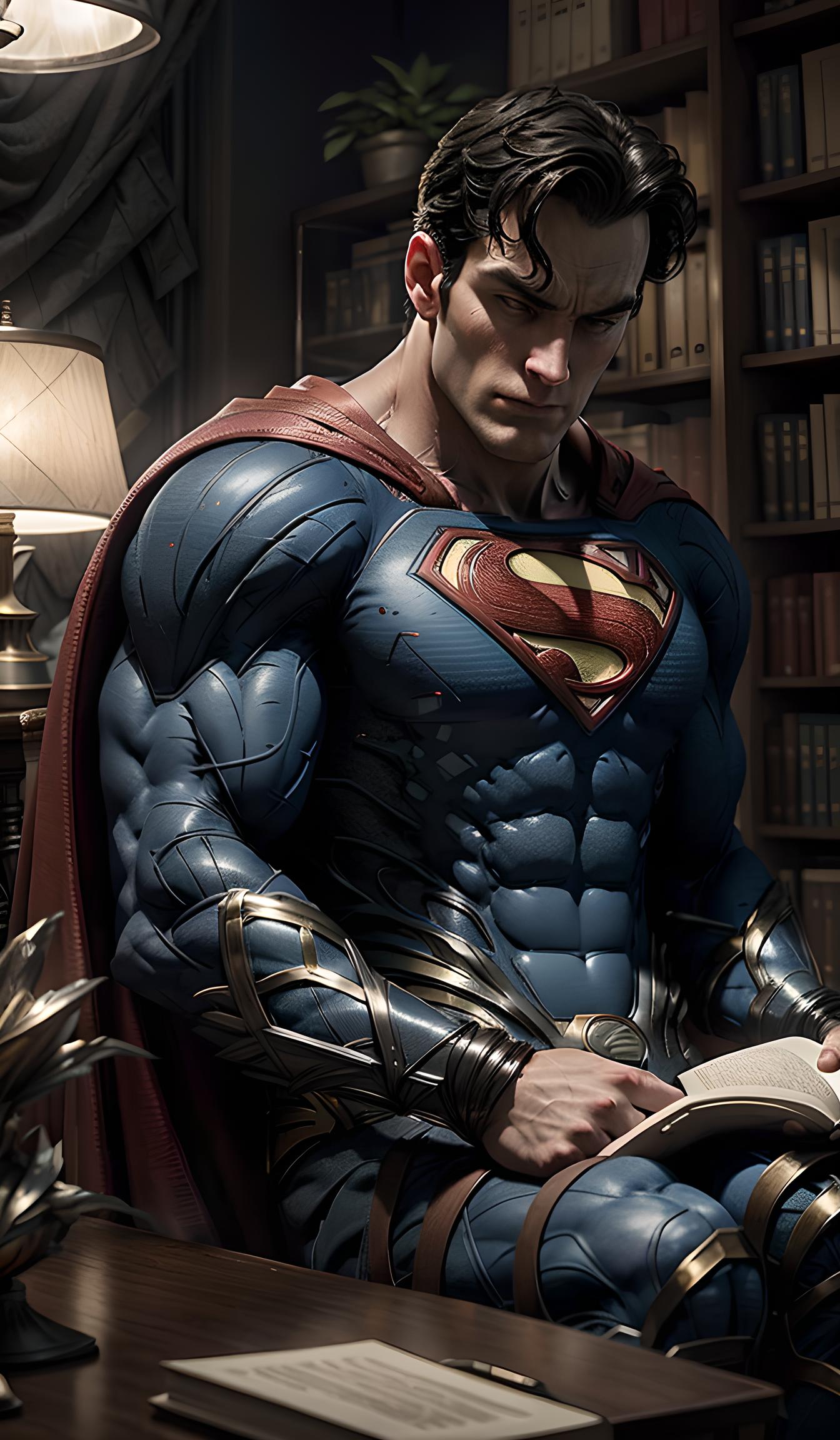 看书的超人