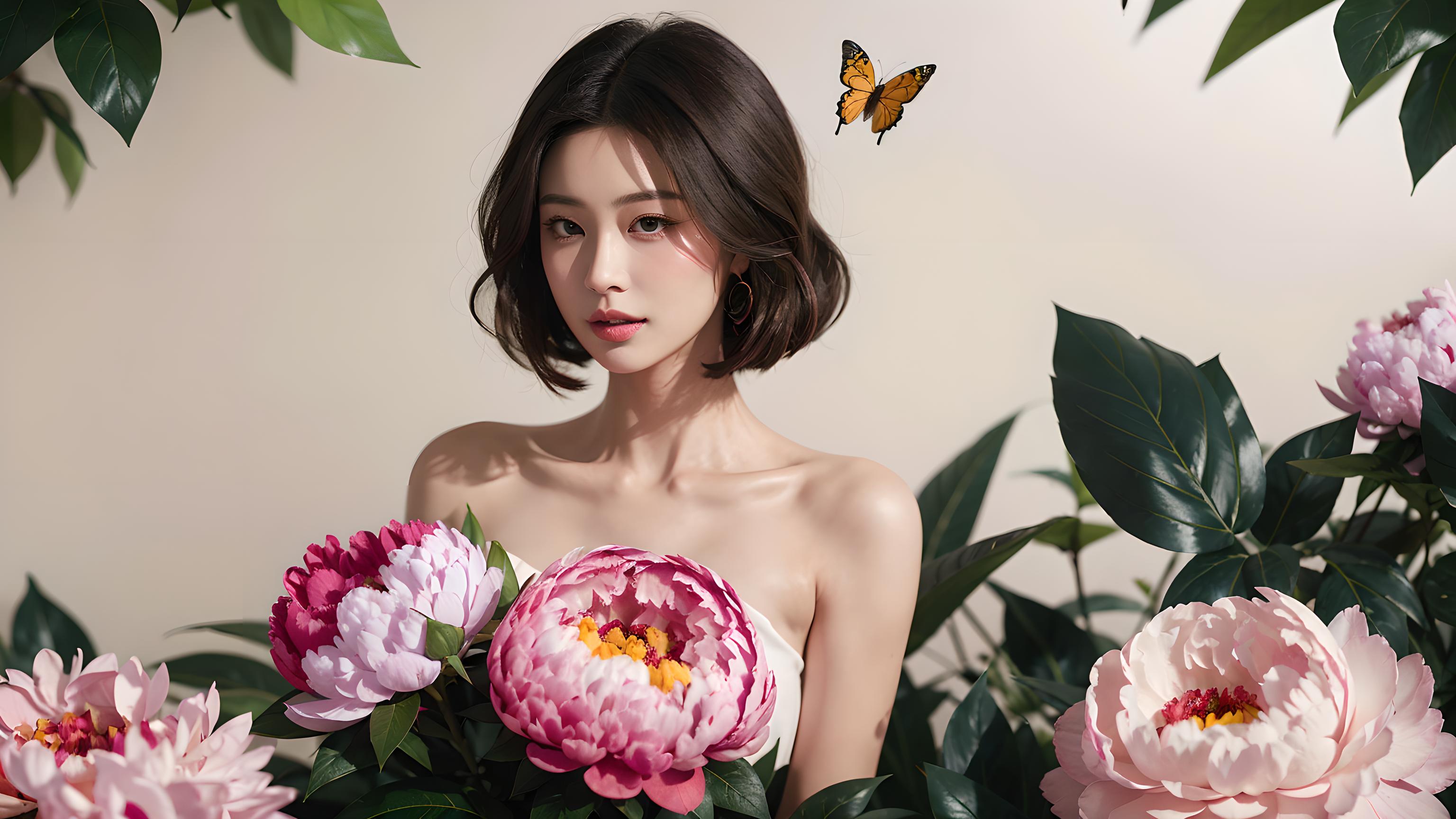 花朵般美丽的姑娘