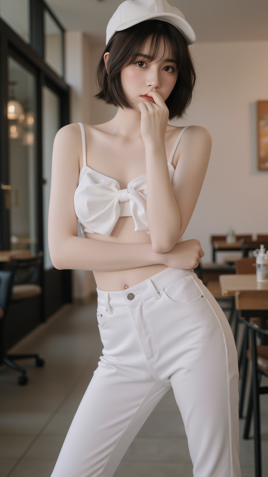 露肩女孩