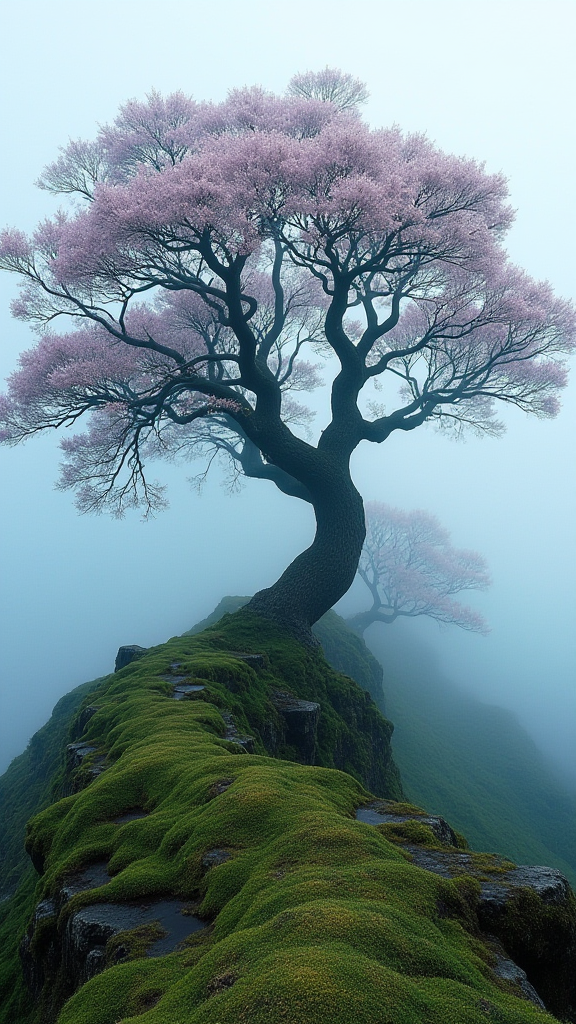 山顶的风景