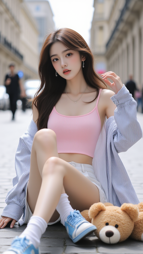 街拍美女