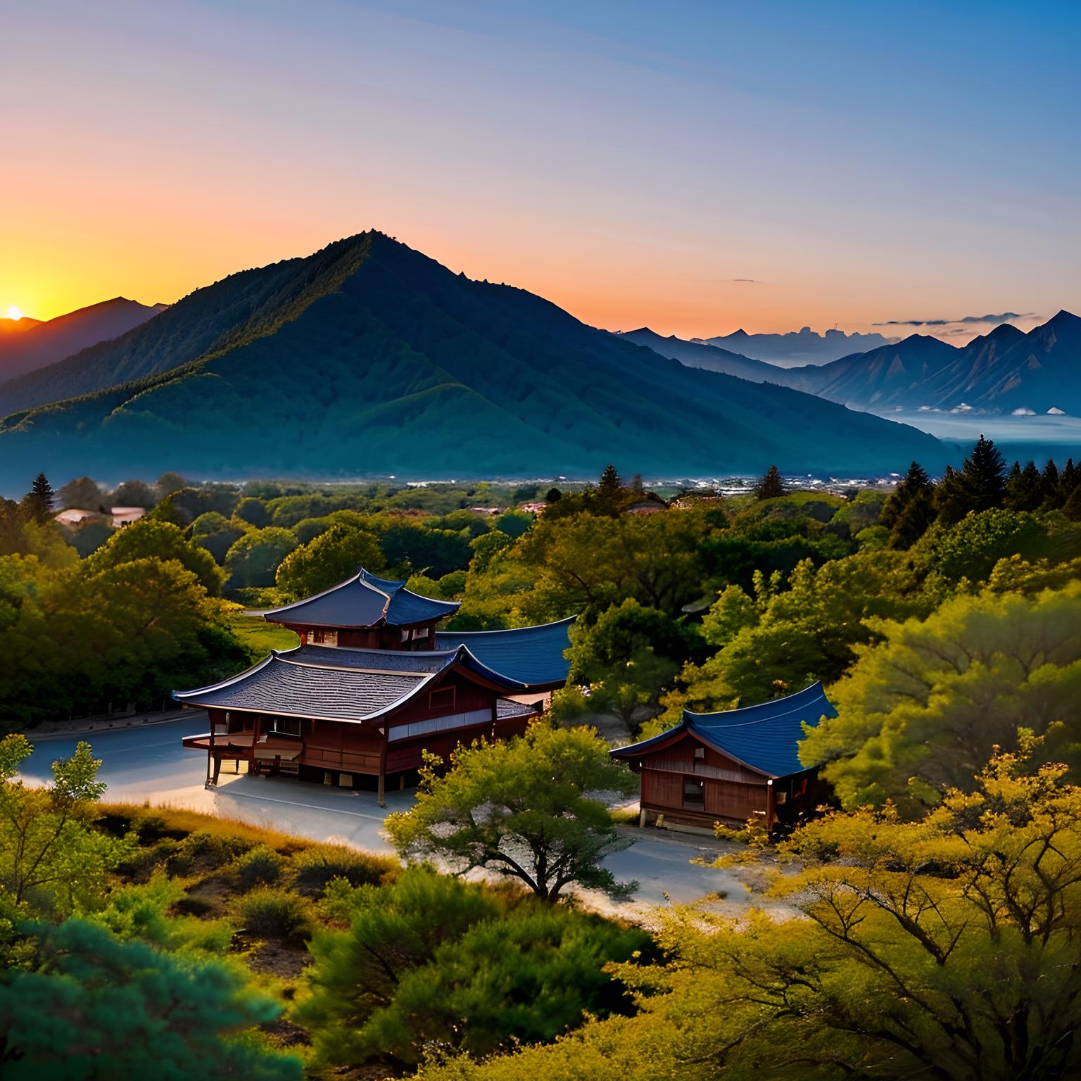 世外桃源小山村