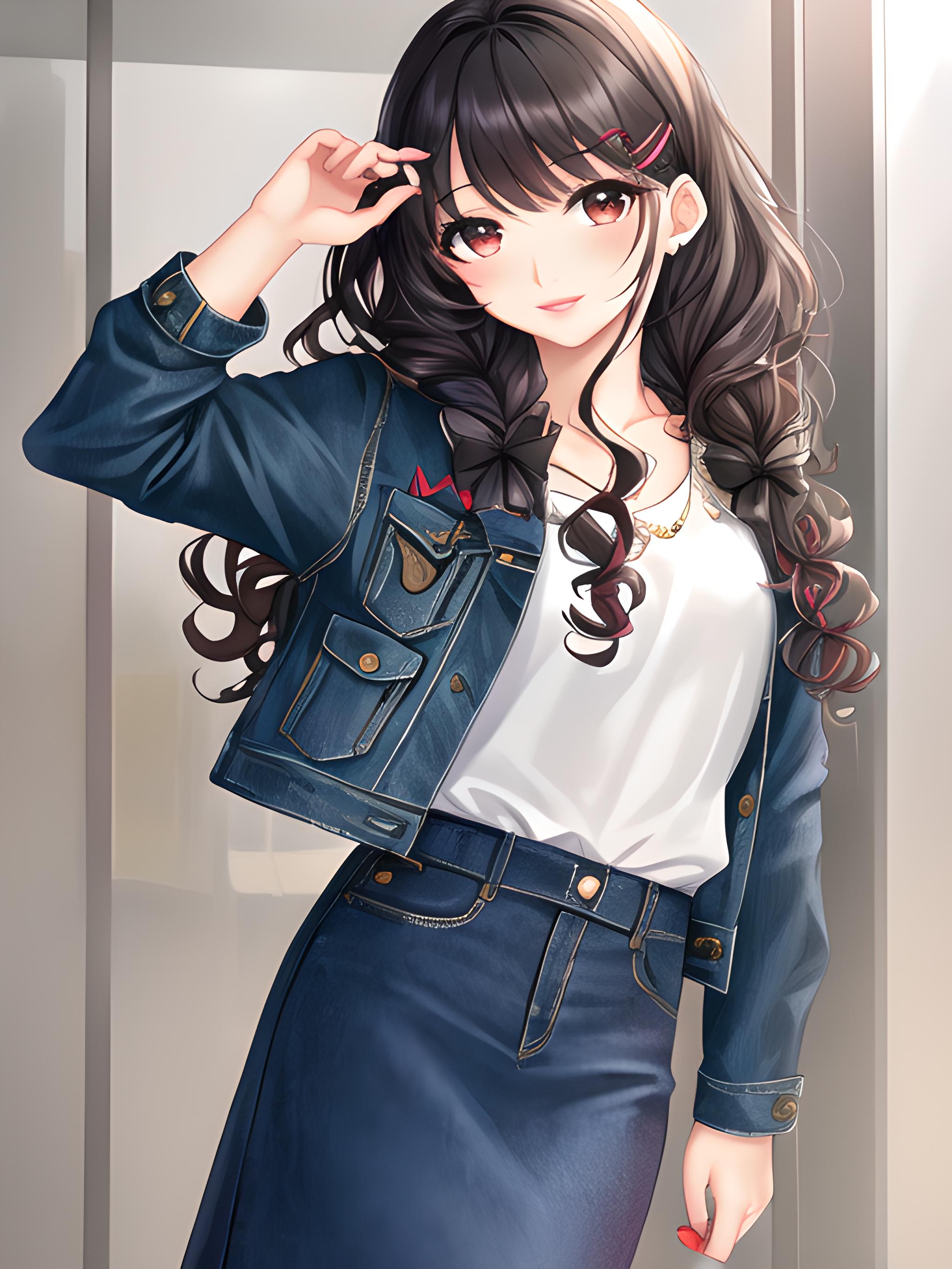 牛仔少女