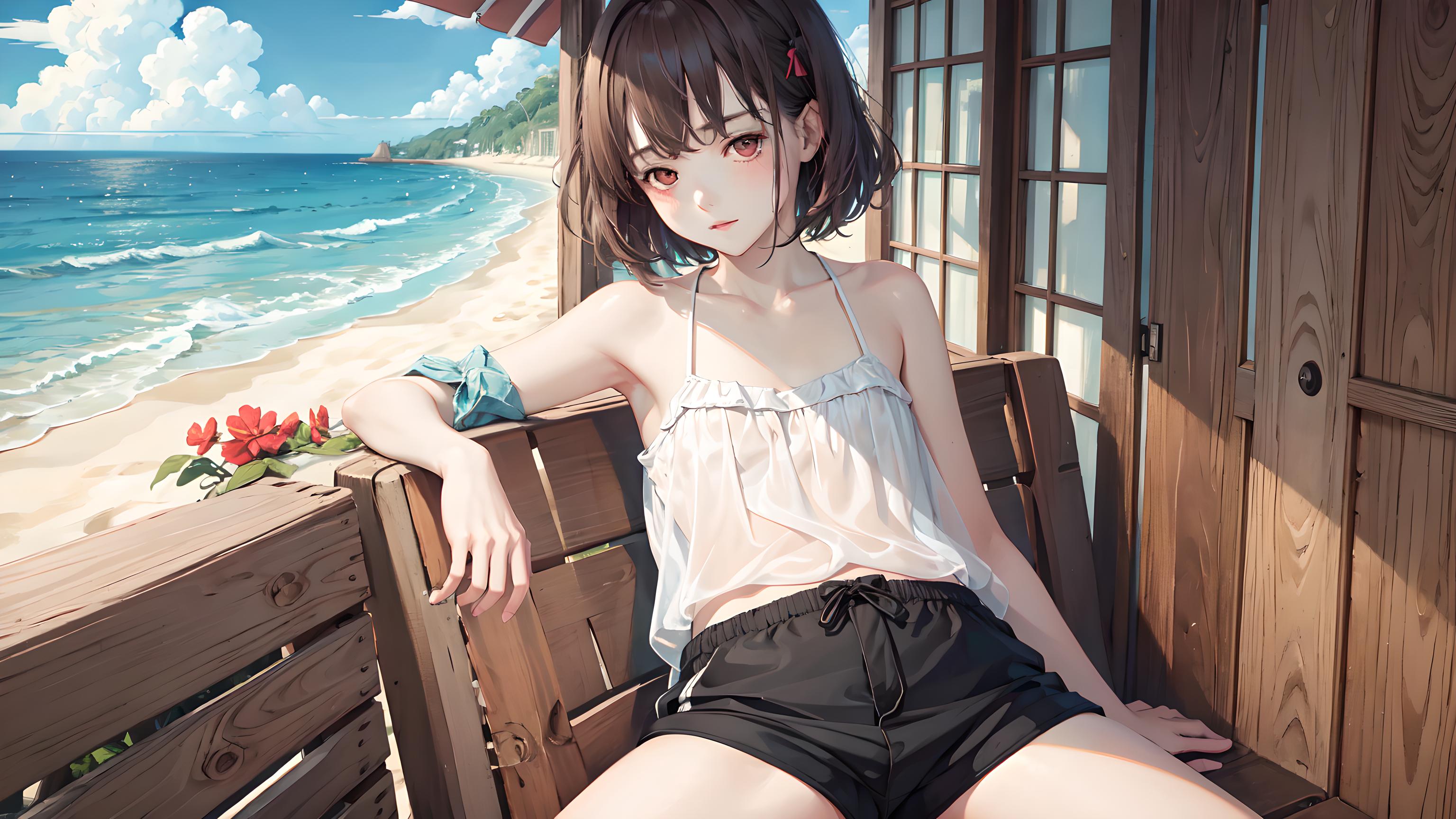 海边
