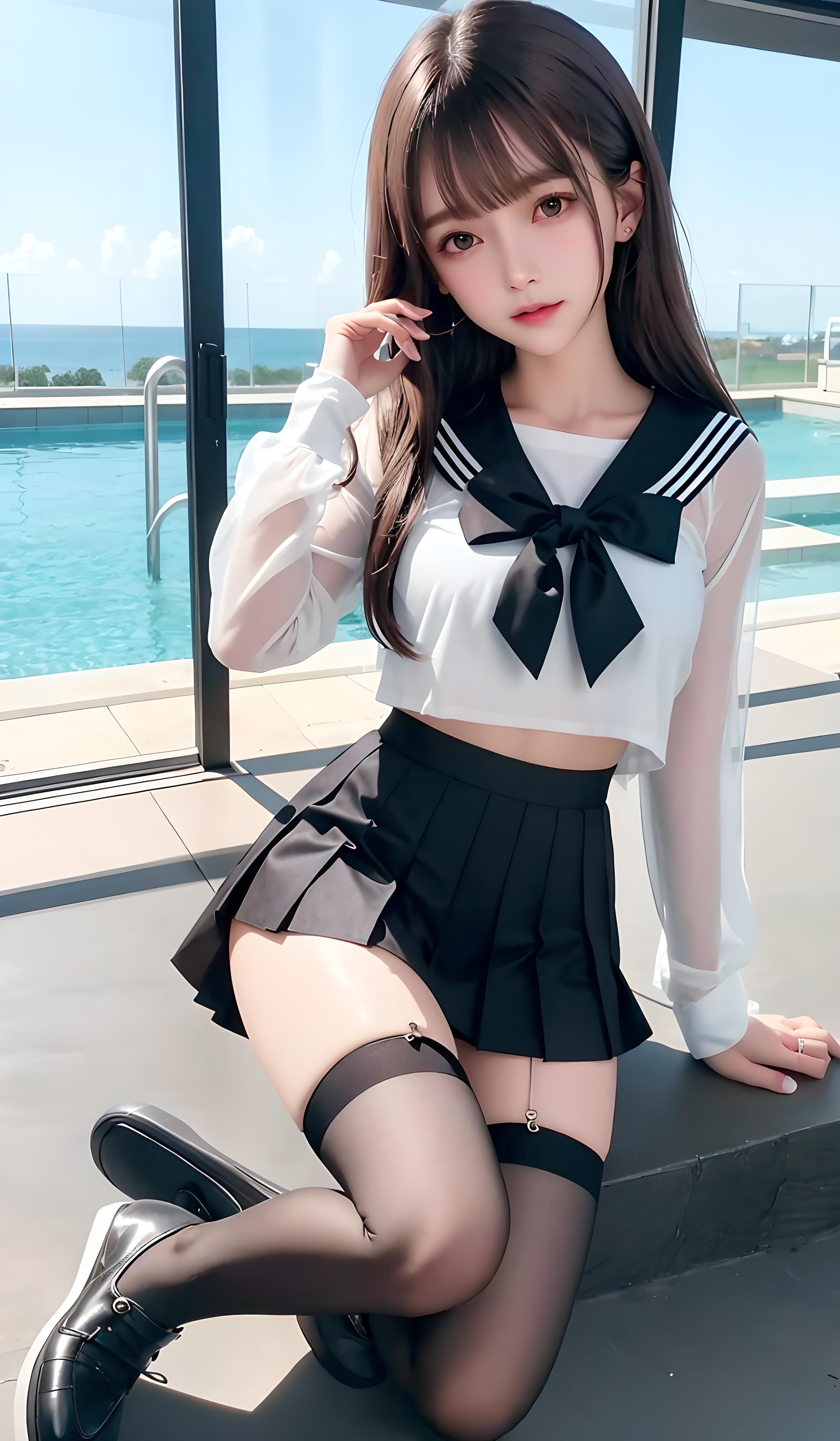 可爱美少女