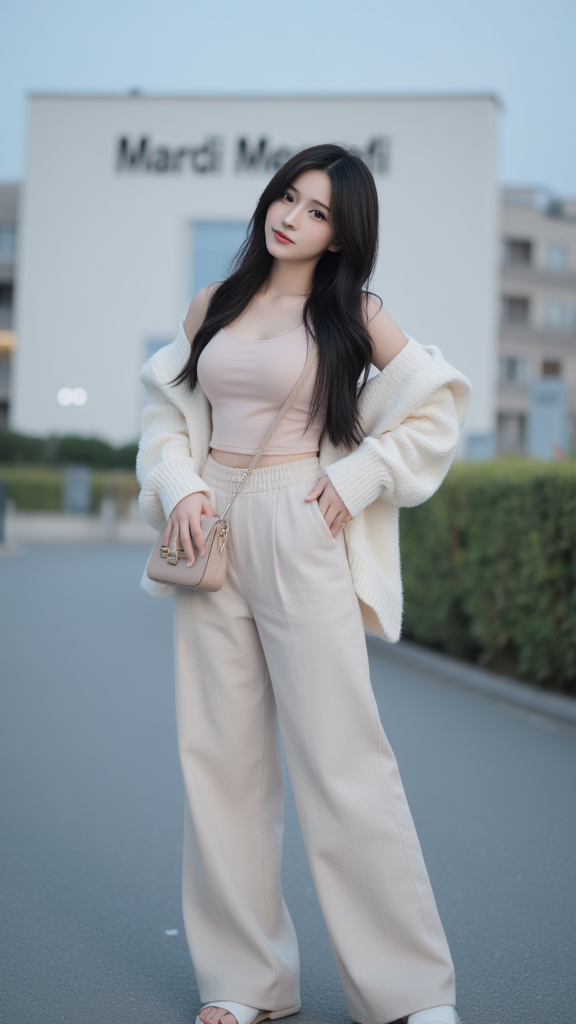 长裤女孩