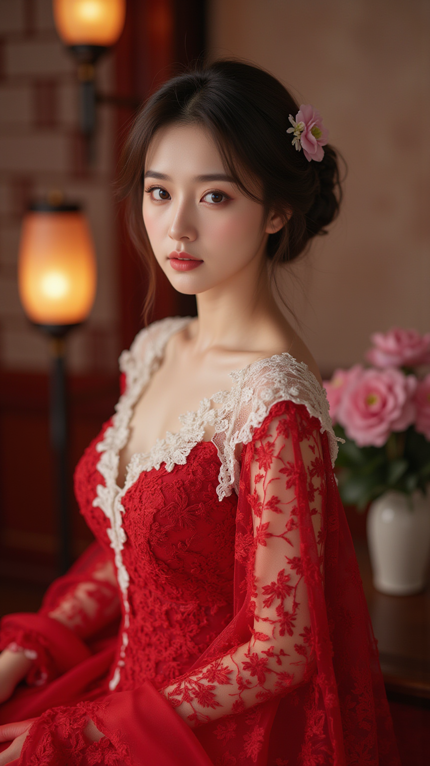 红裙
