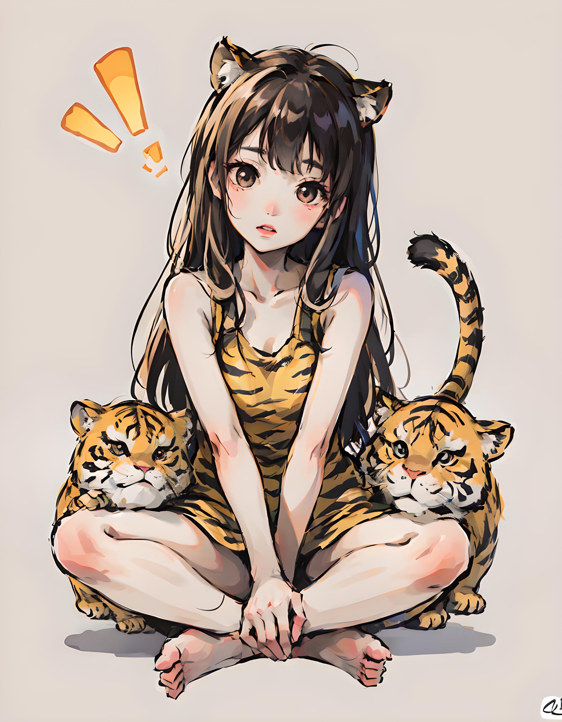 厚涂1测试老虎