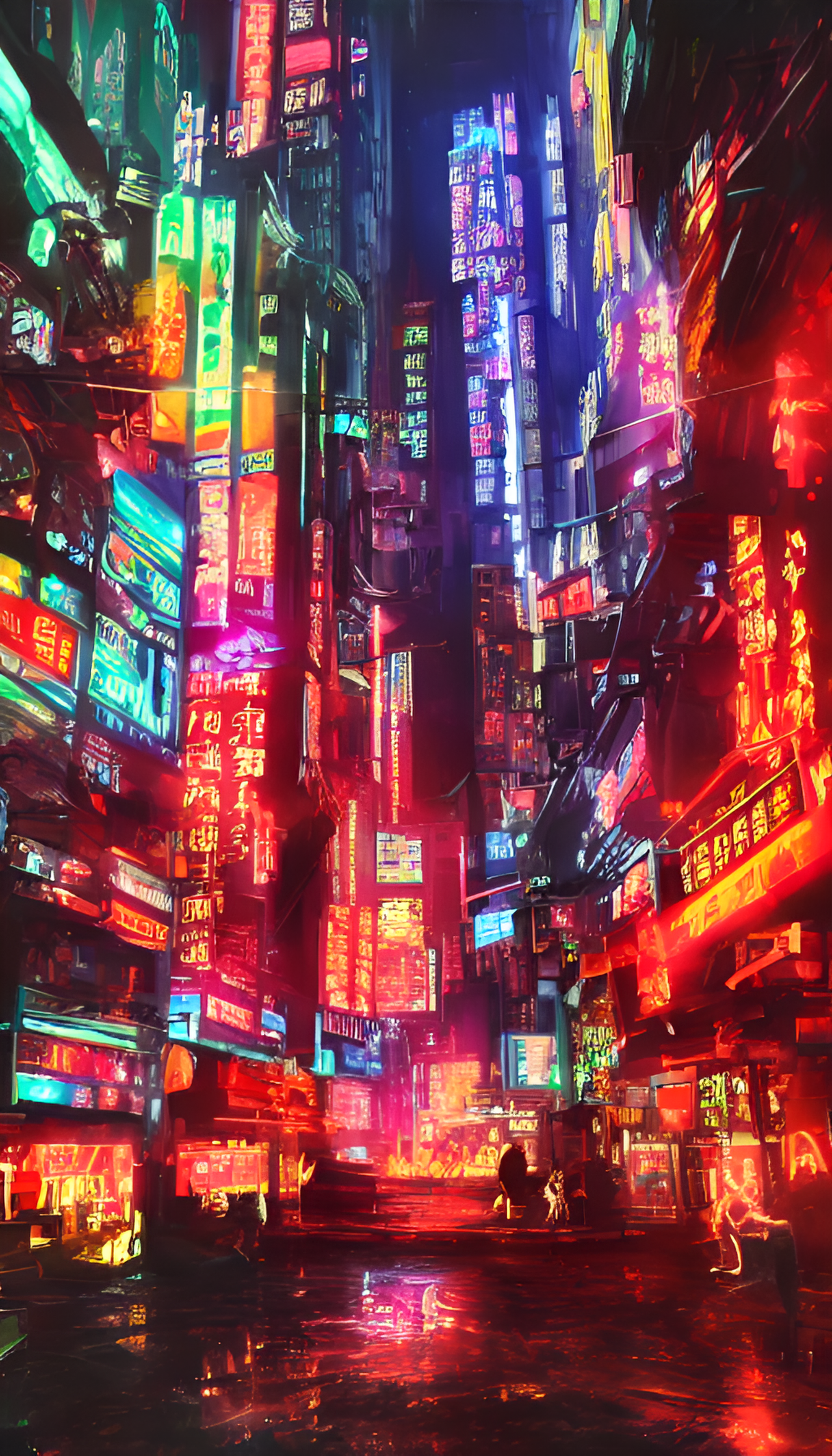 喧嚣赛博街