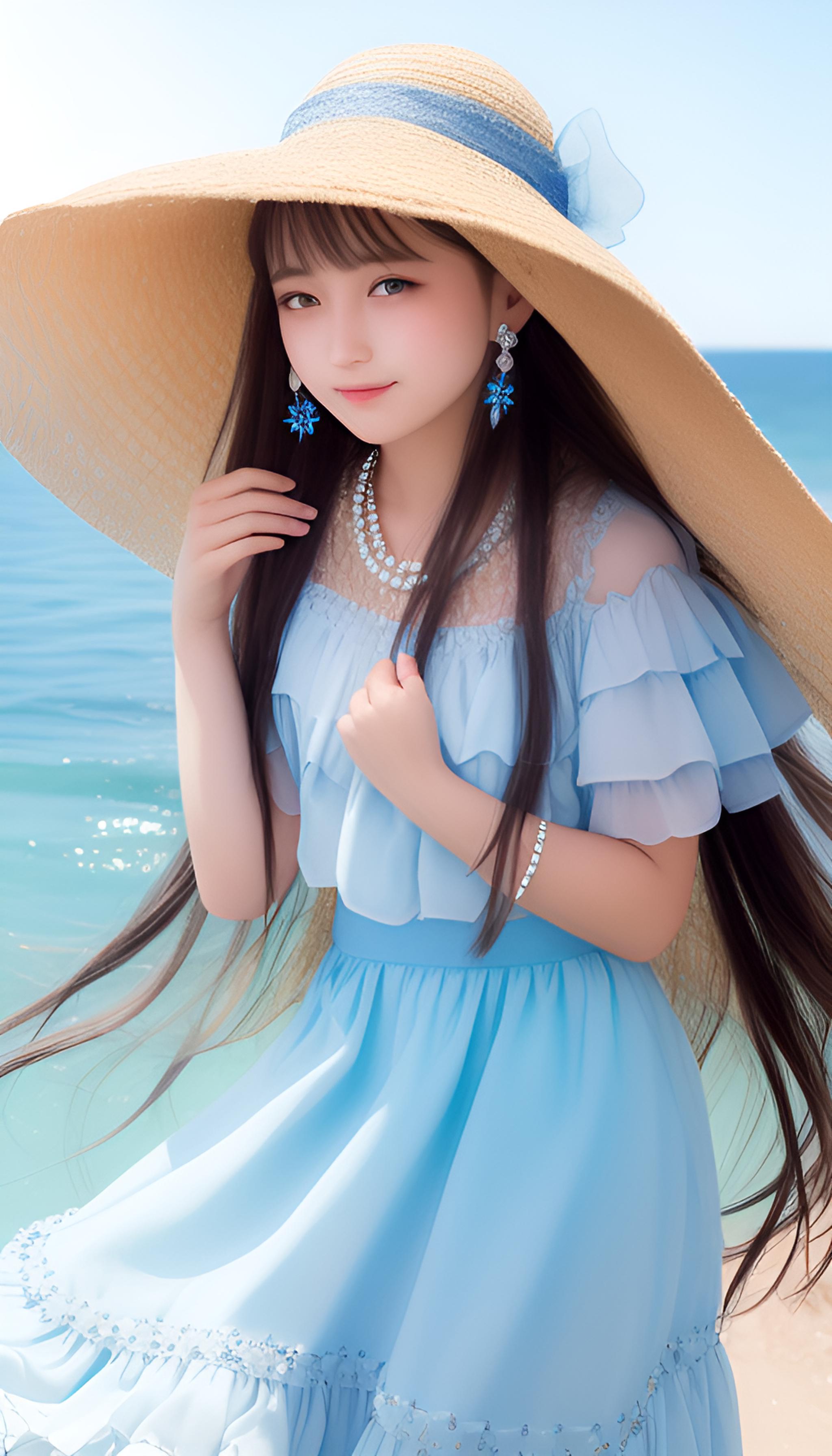 海边女孩