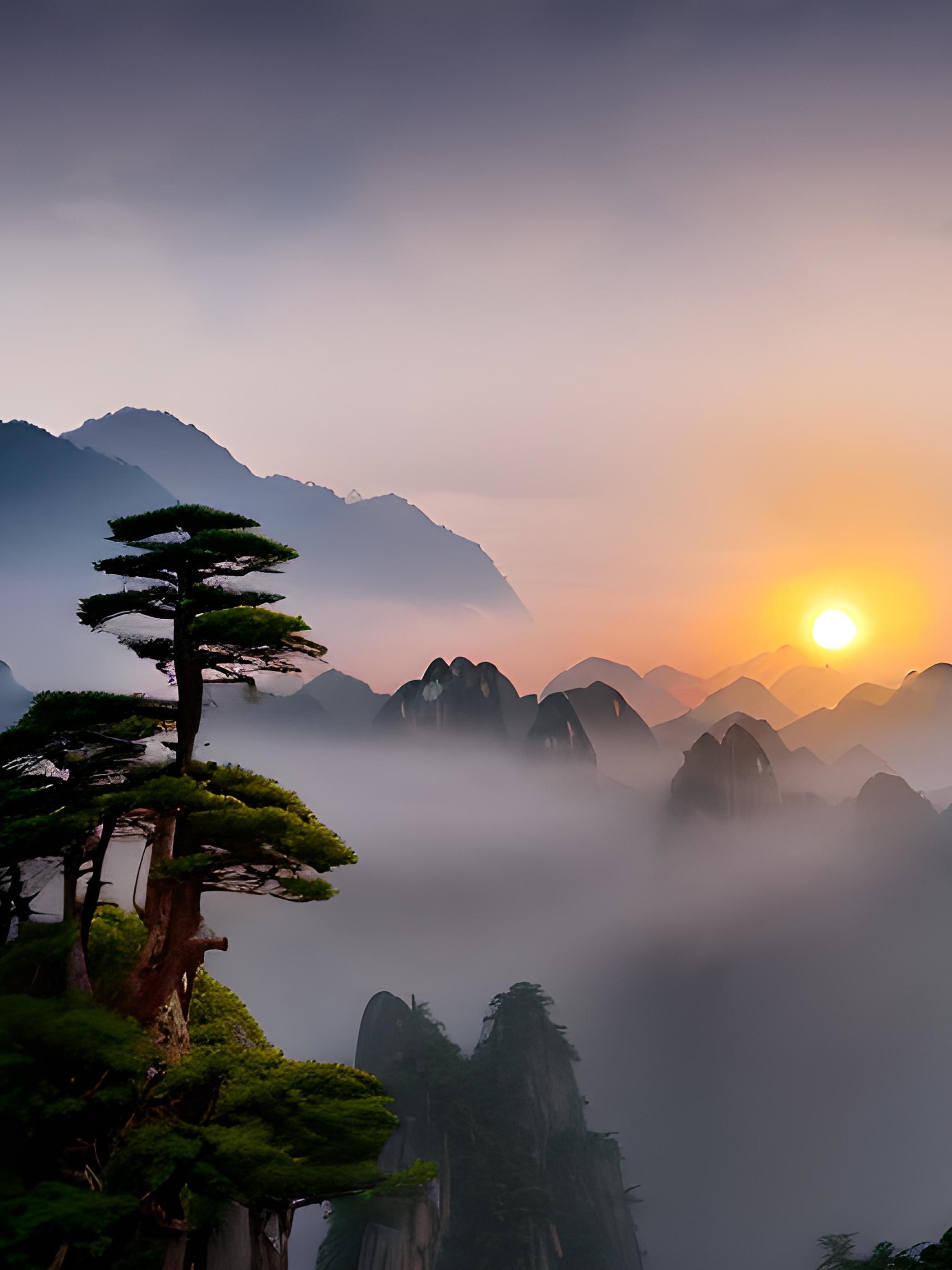 黄山风景