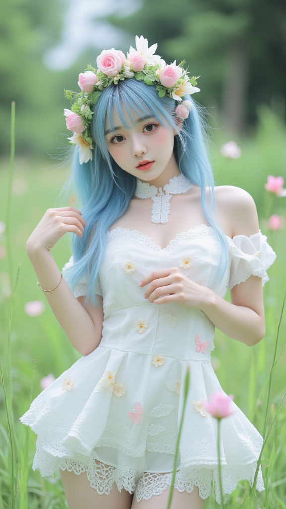 花环女孩
