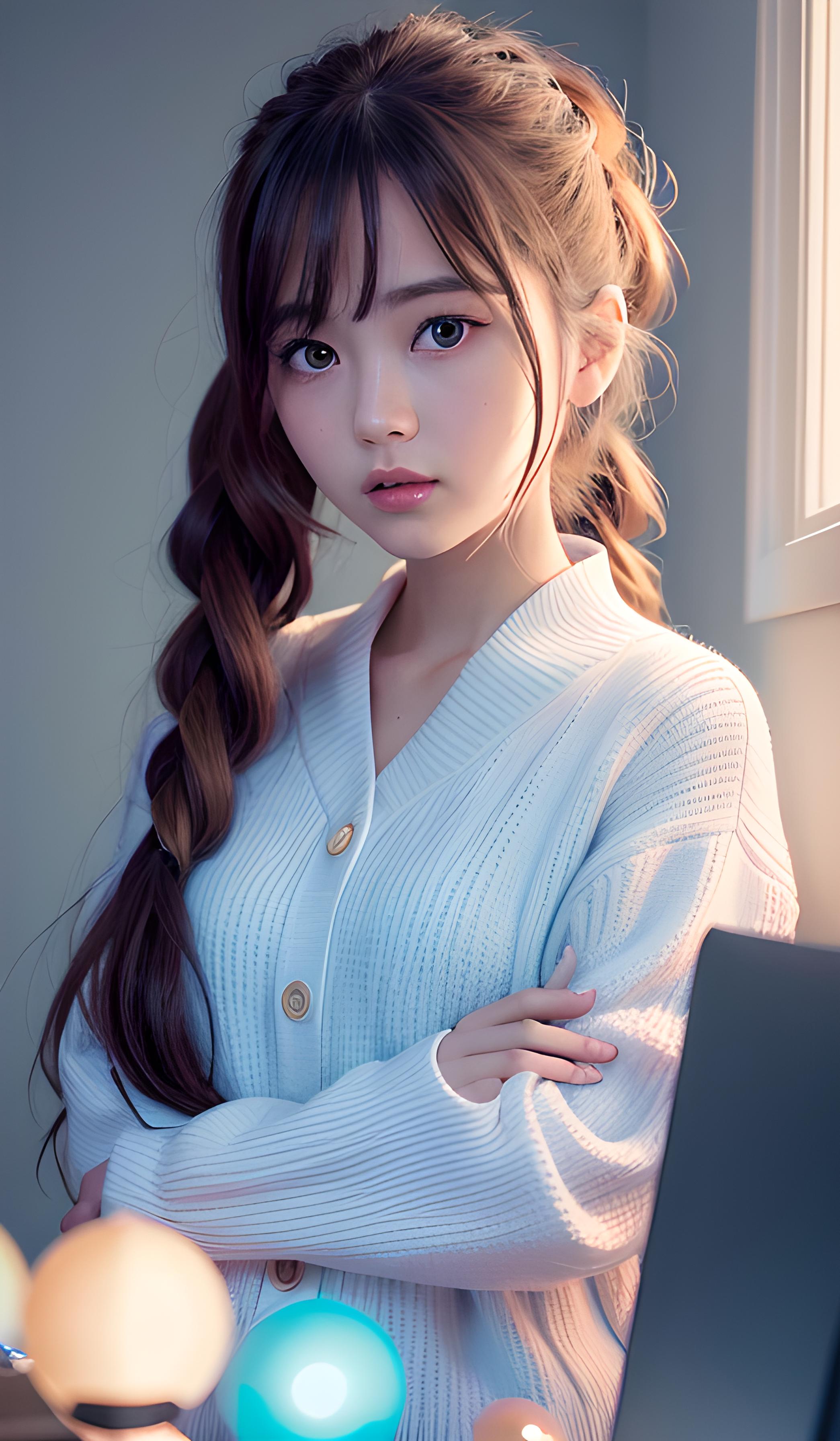 美女