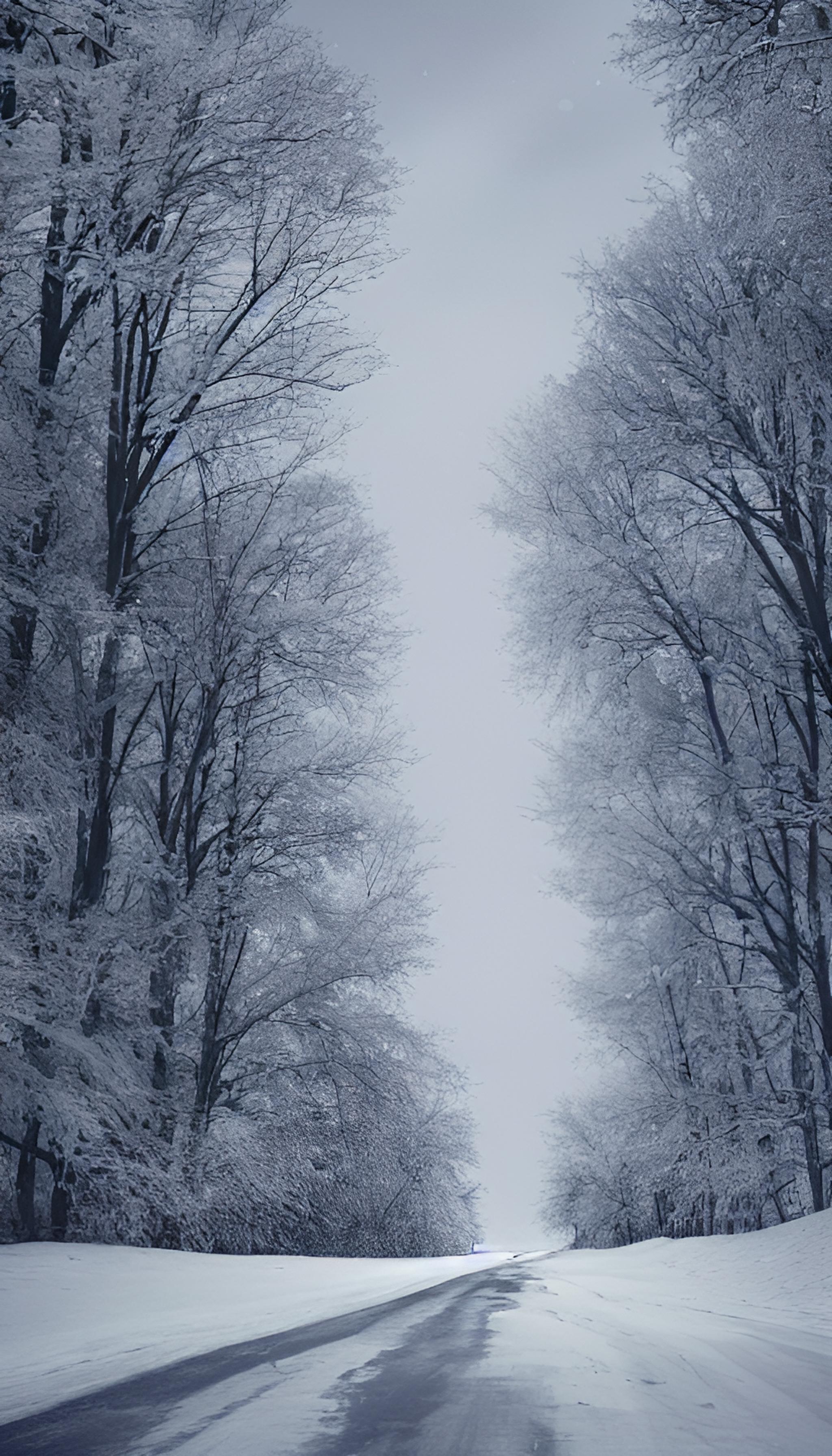 冬日雪景