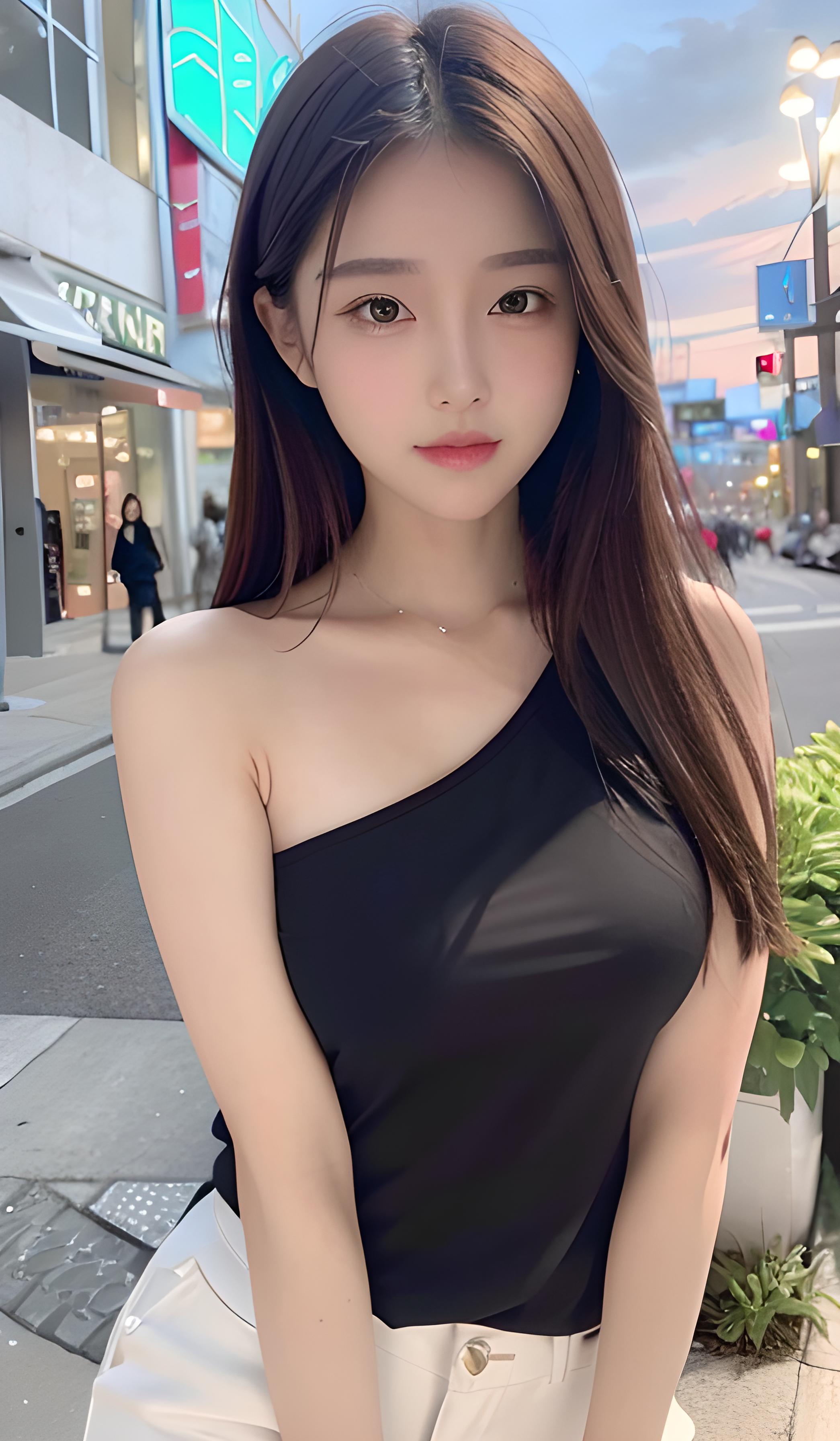 清纯忧郁美女