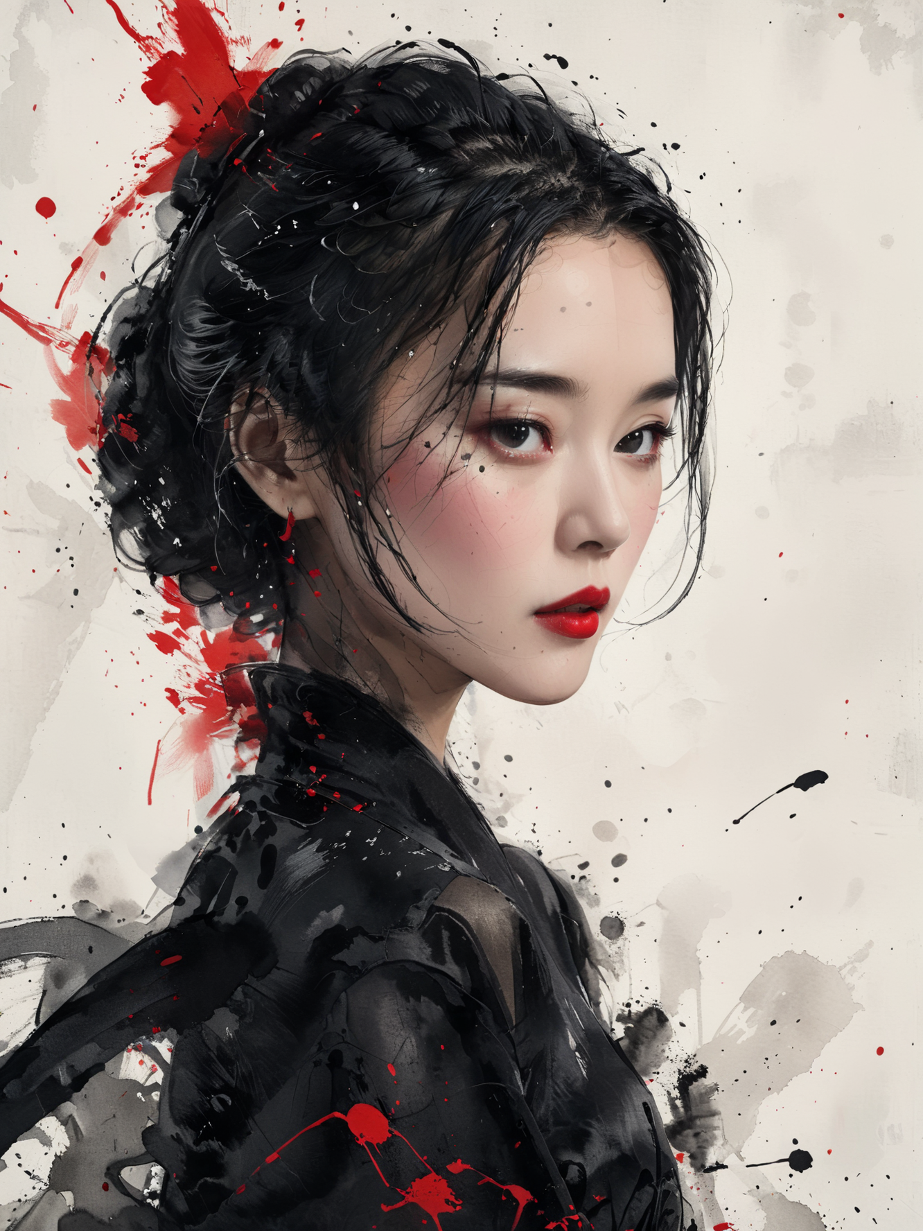 国潮古风美人
