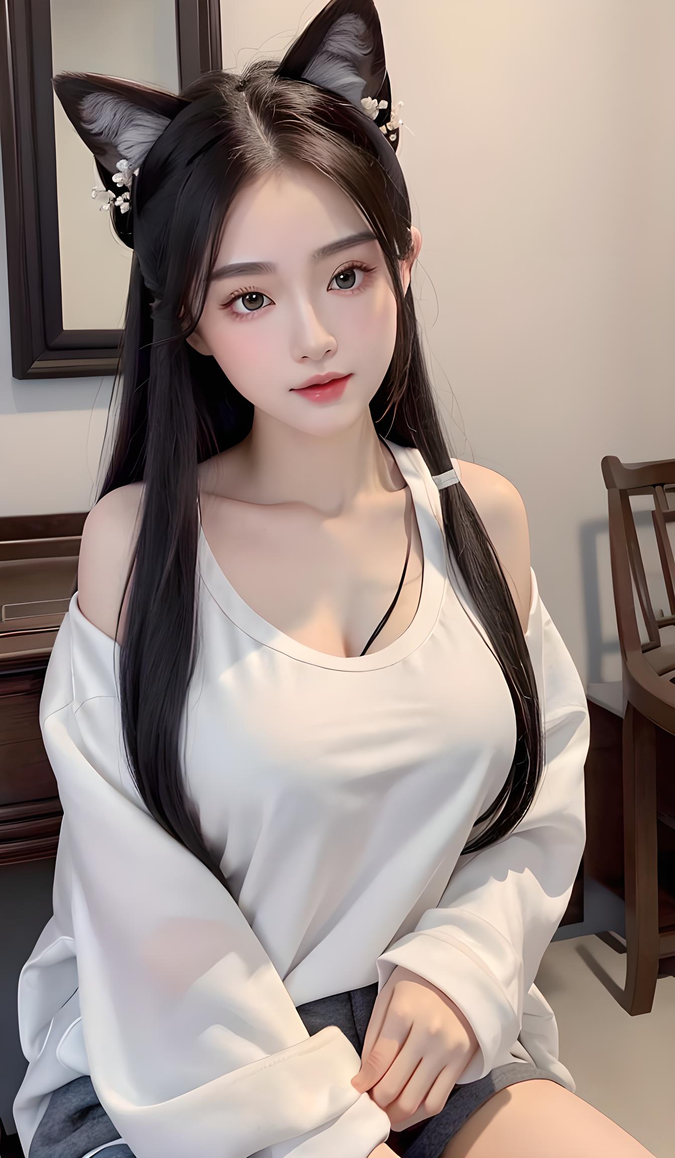 可爱美女