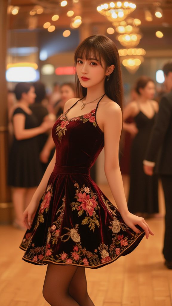 舞会里的女孩