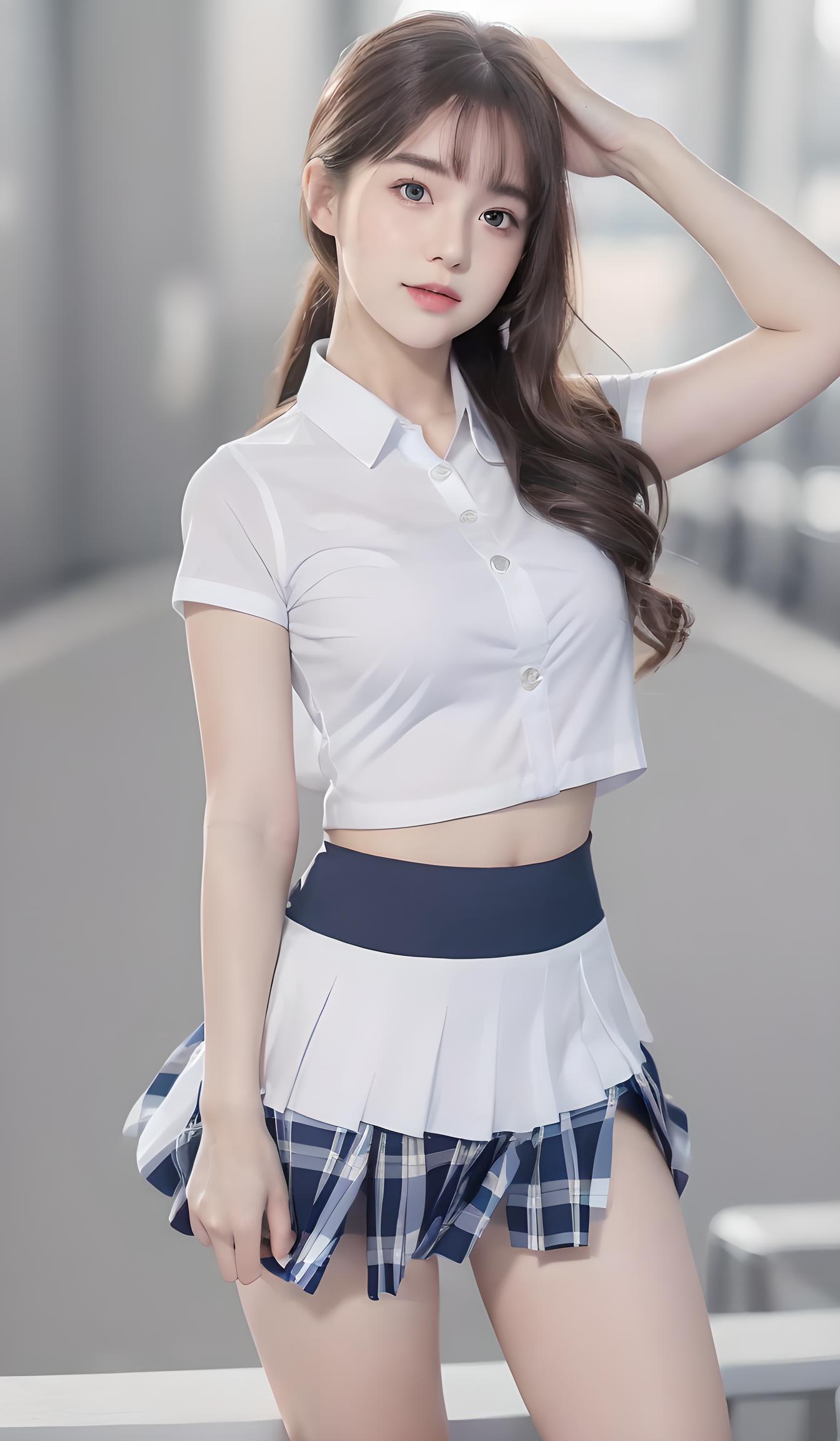 校服女孩