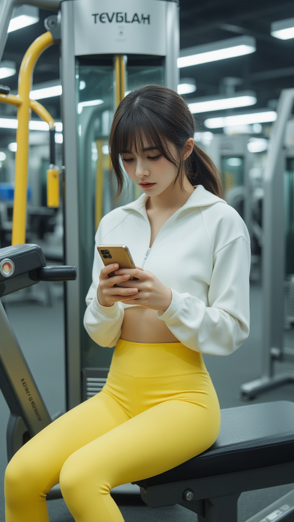 健身房女孩
