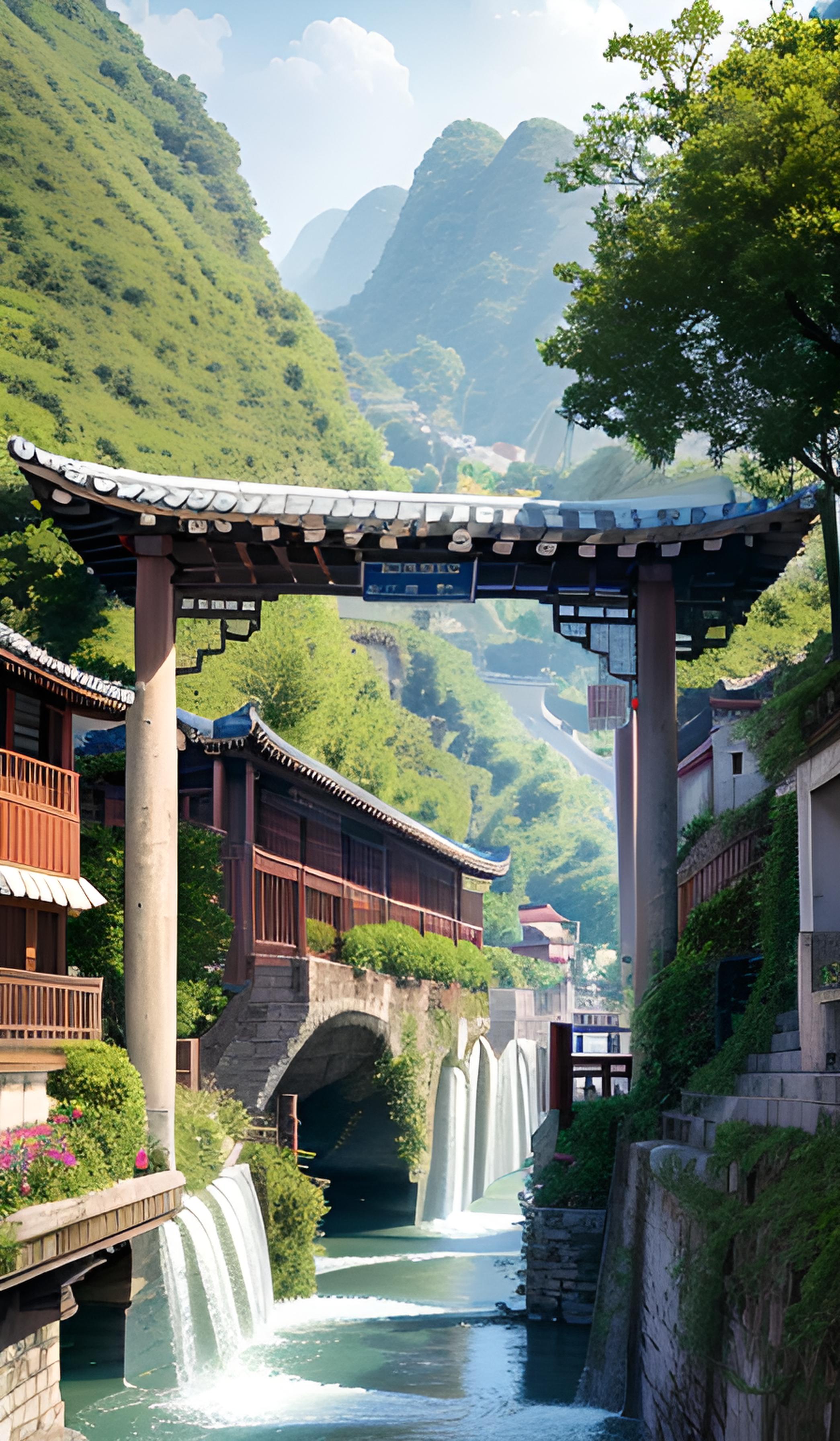 山水风景