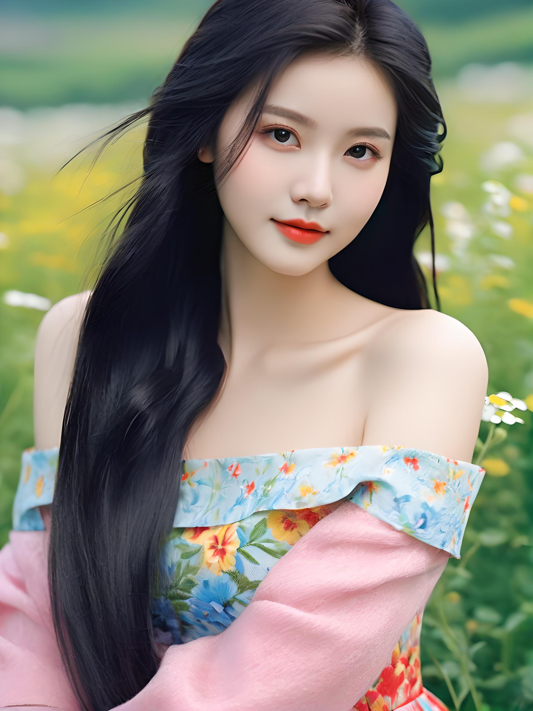 海边美女