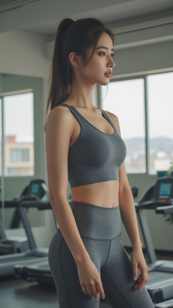 健身房女孩