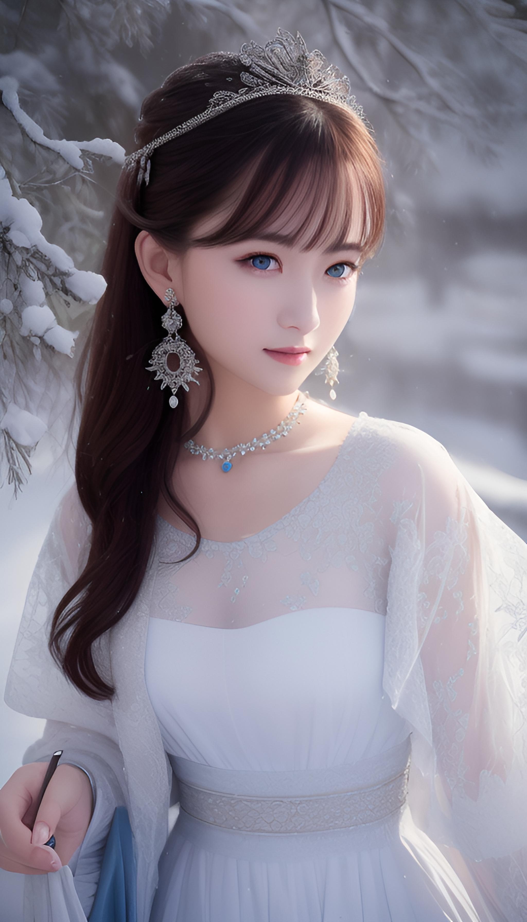 雪美人