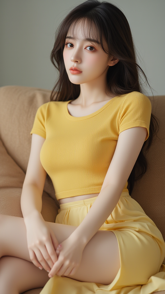 大眼睛美女