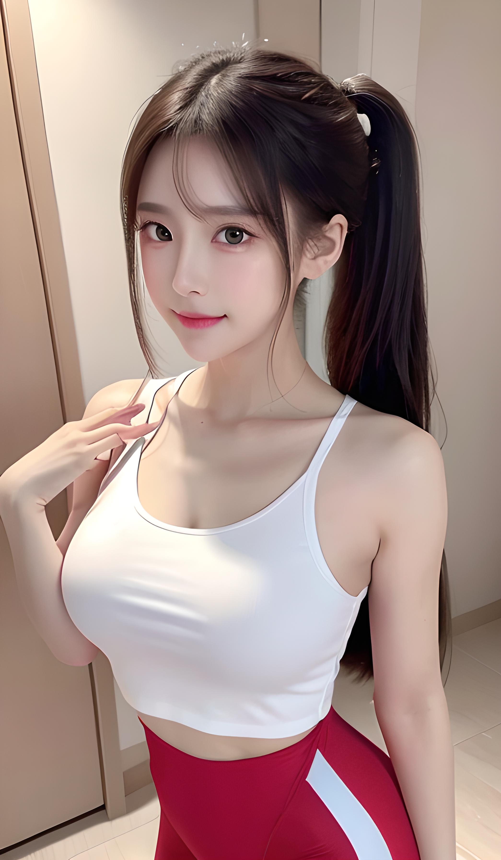 瑜伽美女