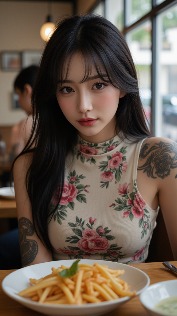 餐厅女孩