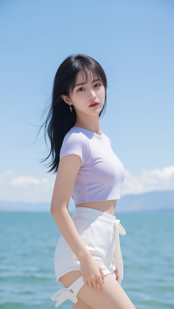 海边女孩