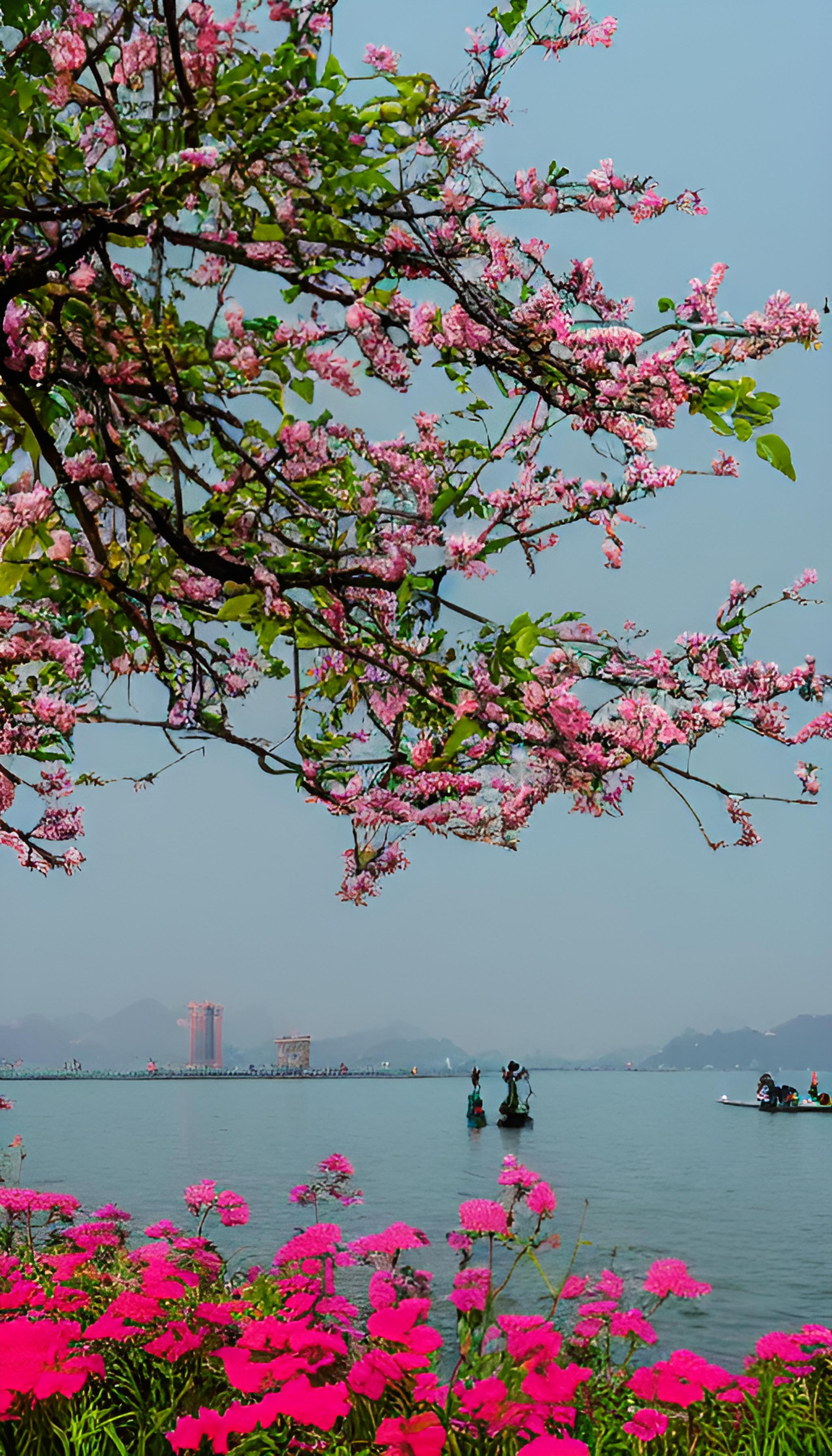 杭州西湖美景