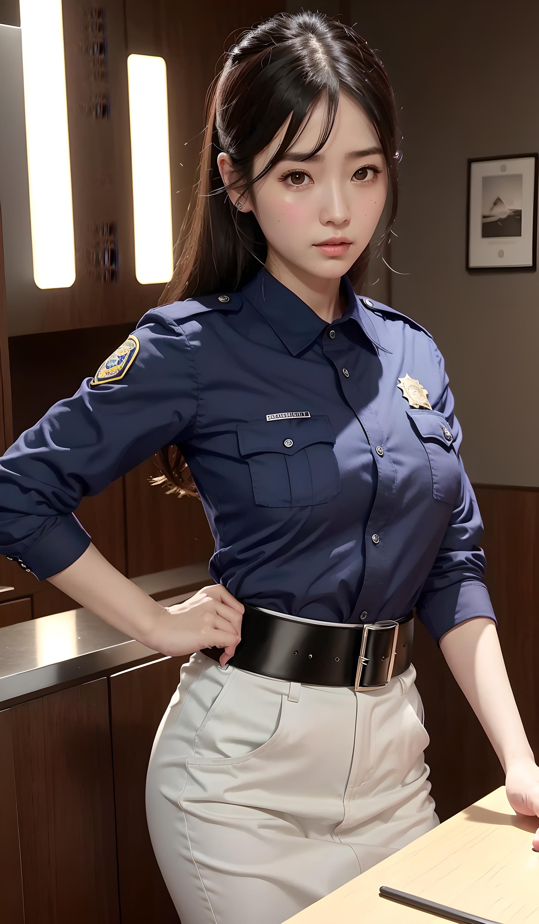 女警