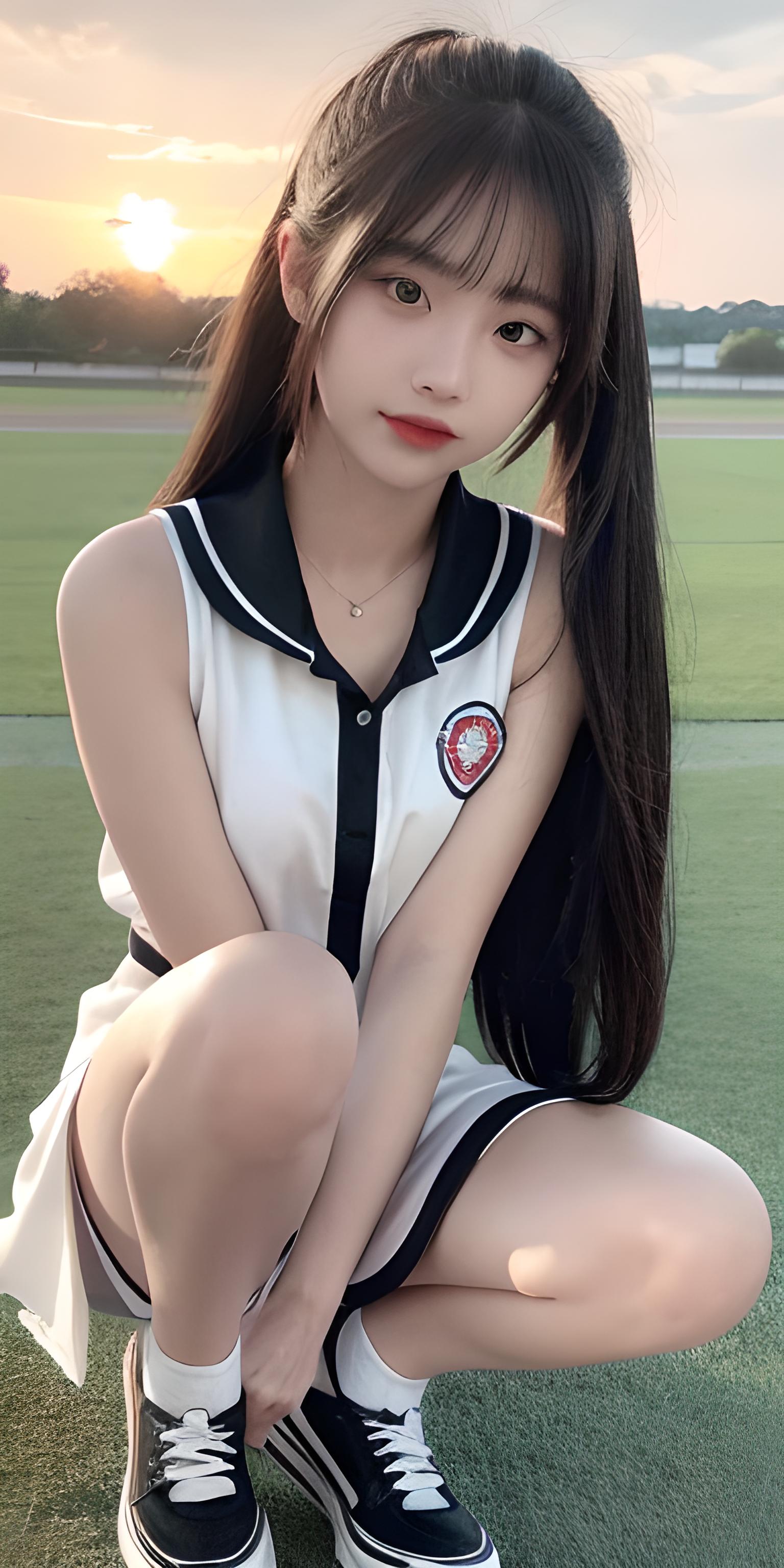 甜美少女