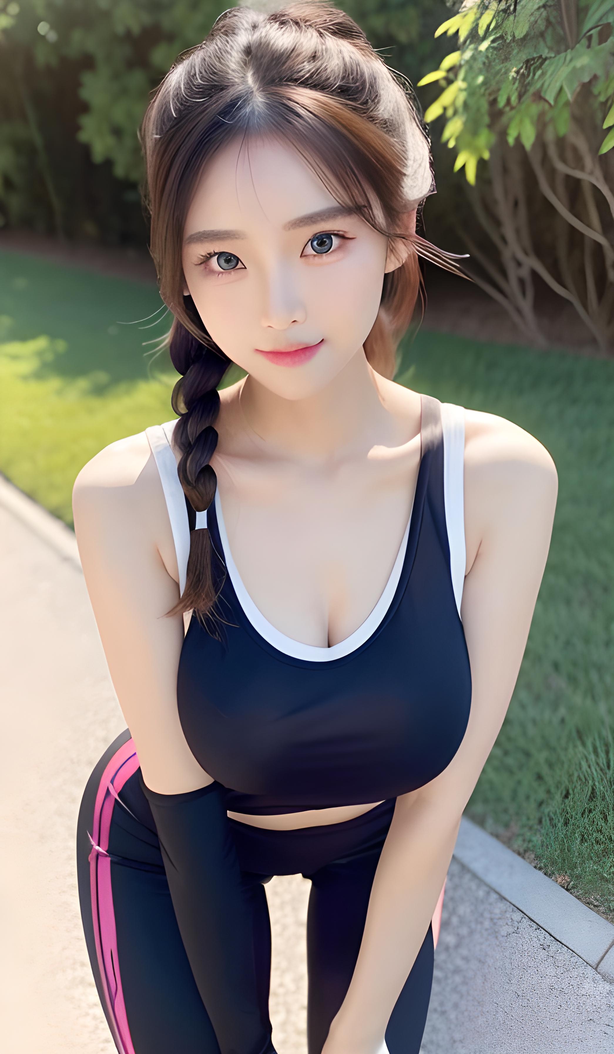 瑜伽美女