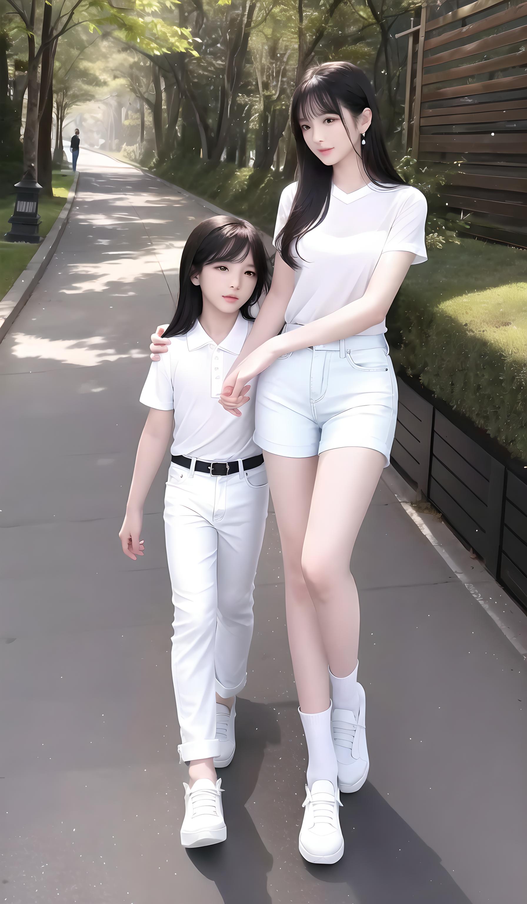 带孩子