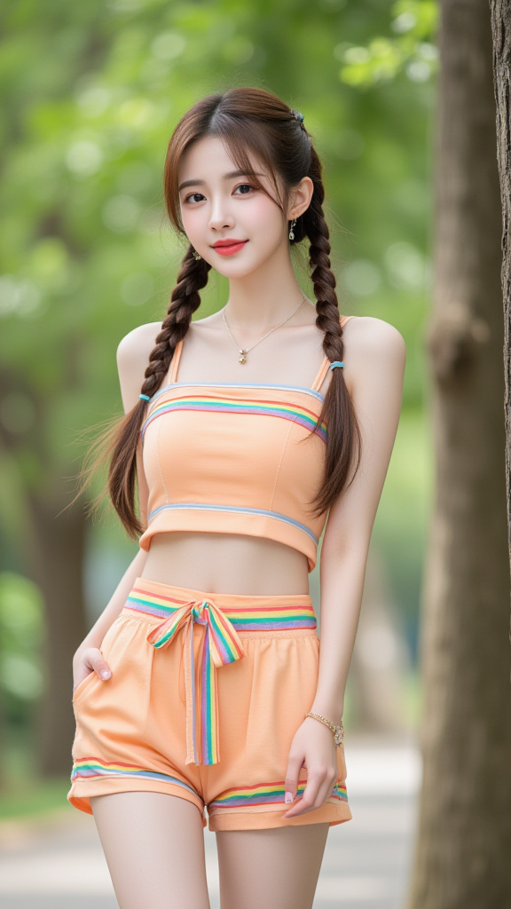 树林里小姐姐